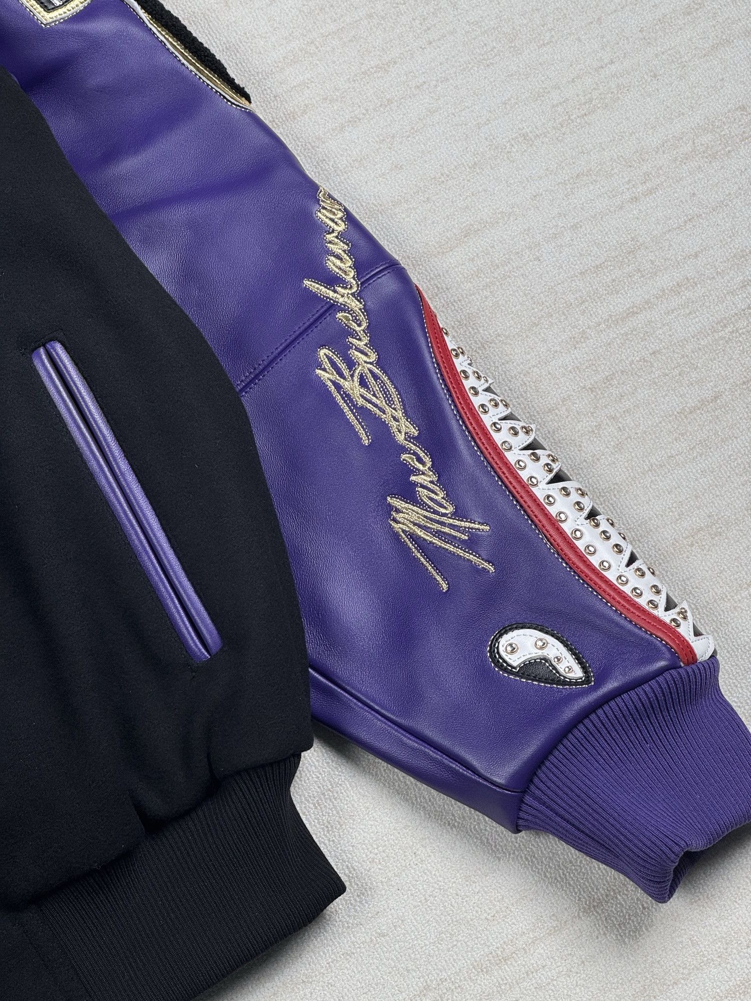 Pelle Pelle pelle pelle american bruiser varsity jacket Size US L / EU 52-54 / 3 - 3 Thumbnail