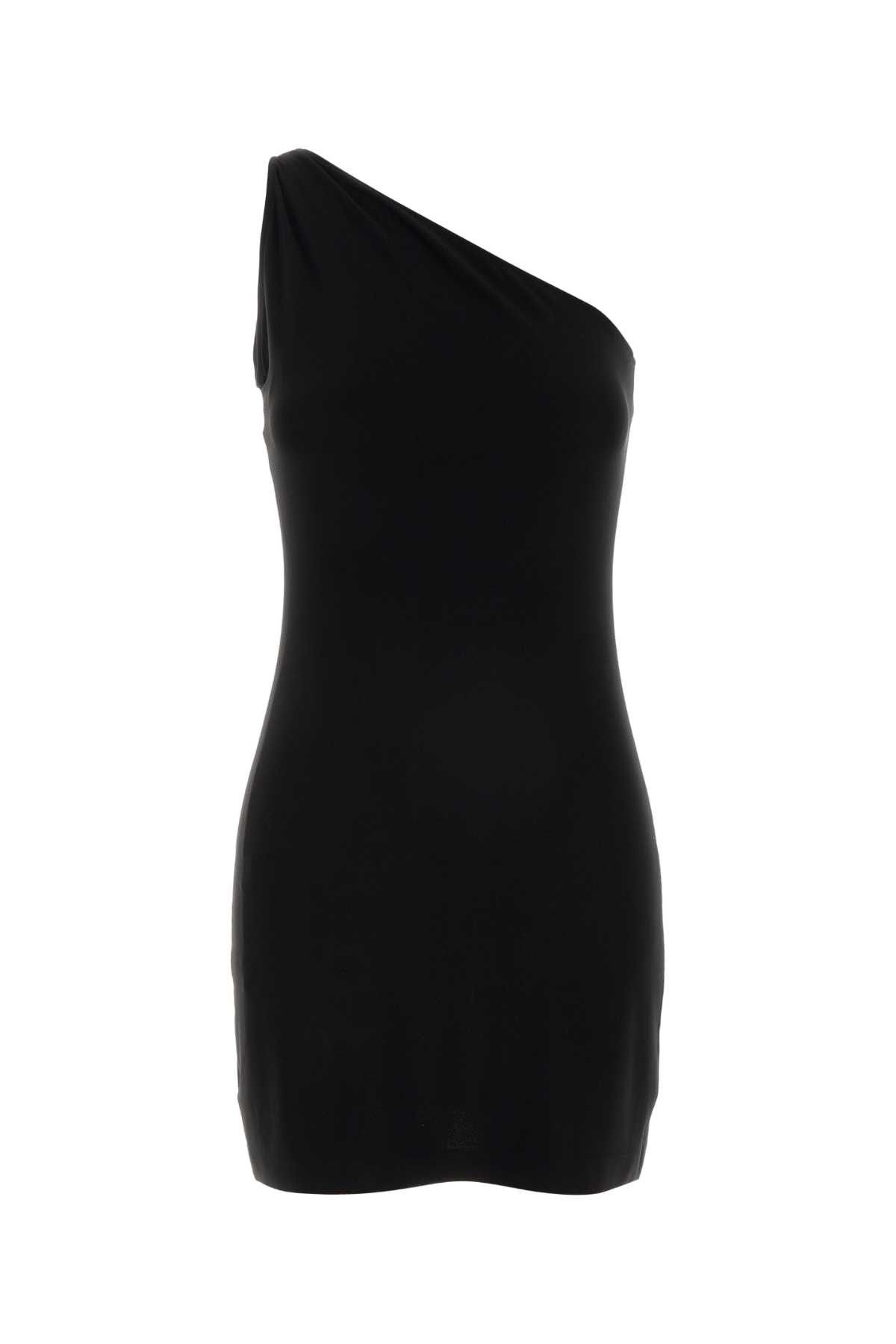 Norma Kamali Black Jersey Mini Dress Size S / US 4 / IT 40 - 1 Thumbnail