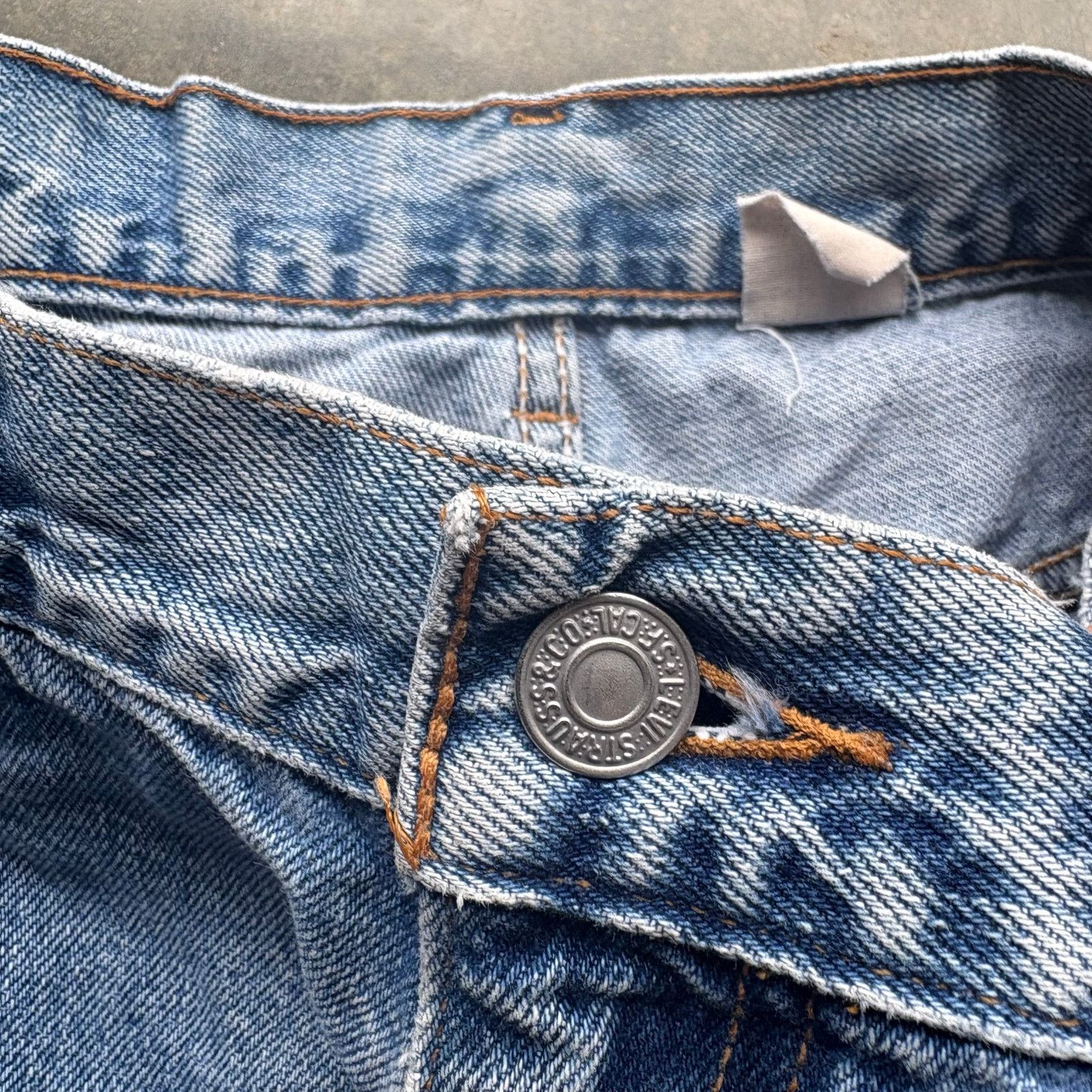 Levi's × Vintage Vintage Baggy Levi’s Jorts Size US 34 / EU 50 - 6 Thumbnail