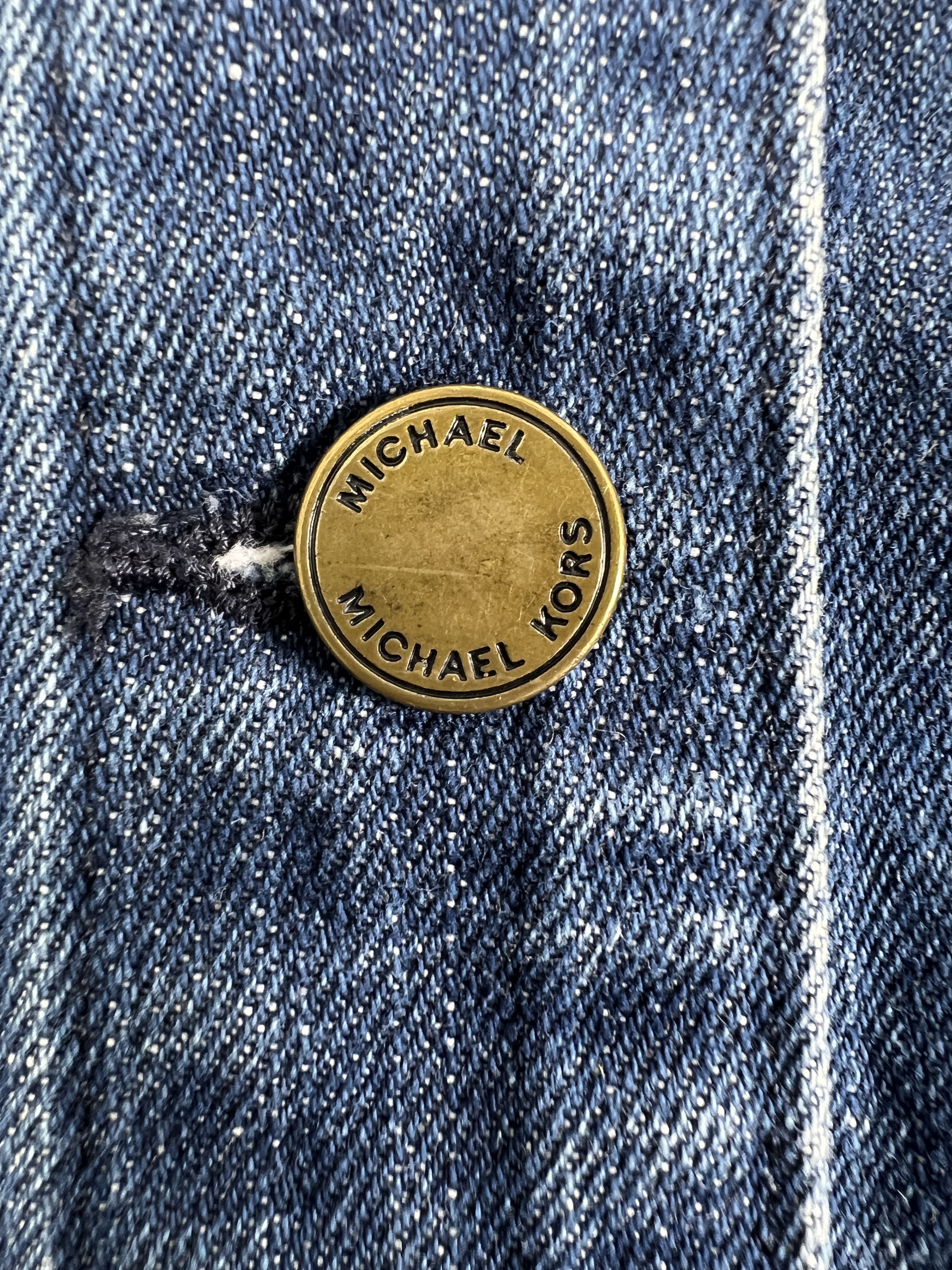 Michael Kors Michael Kors Denim Jacket (M) GTMP357 Size M / US 6-8 / IT 42-44 - 4 Thumbnail