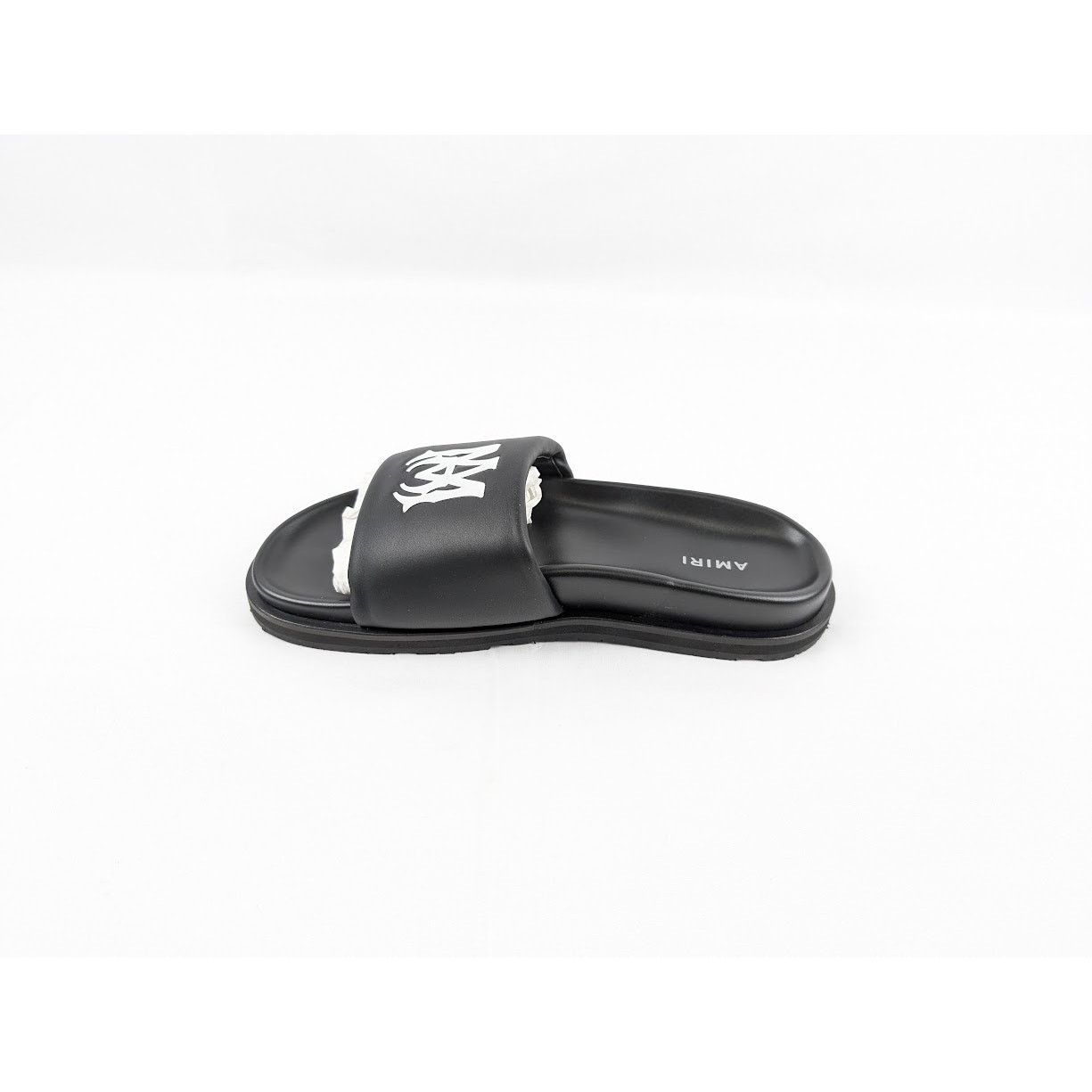 Amiri o1rshd1 Leather Slide in Black / White Size US 7 / EU 40 - 6 Thumbnail