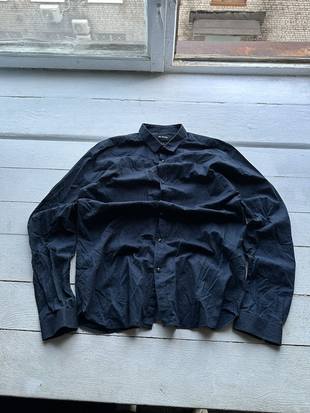 The Kooples 🚨The Kooples Paris skull monogram Long Sleeve Shirt Relaxed Size US L / EU 52-54 / 3 - 1 Thumbnail