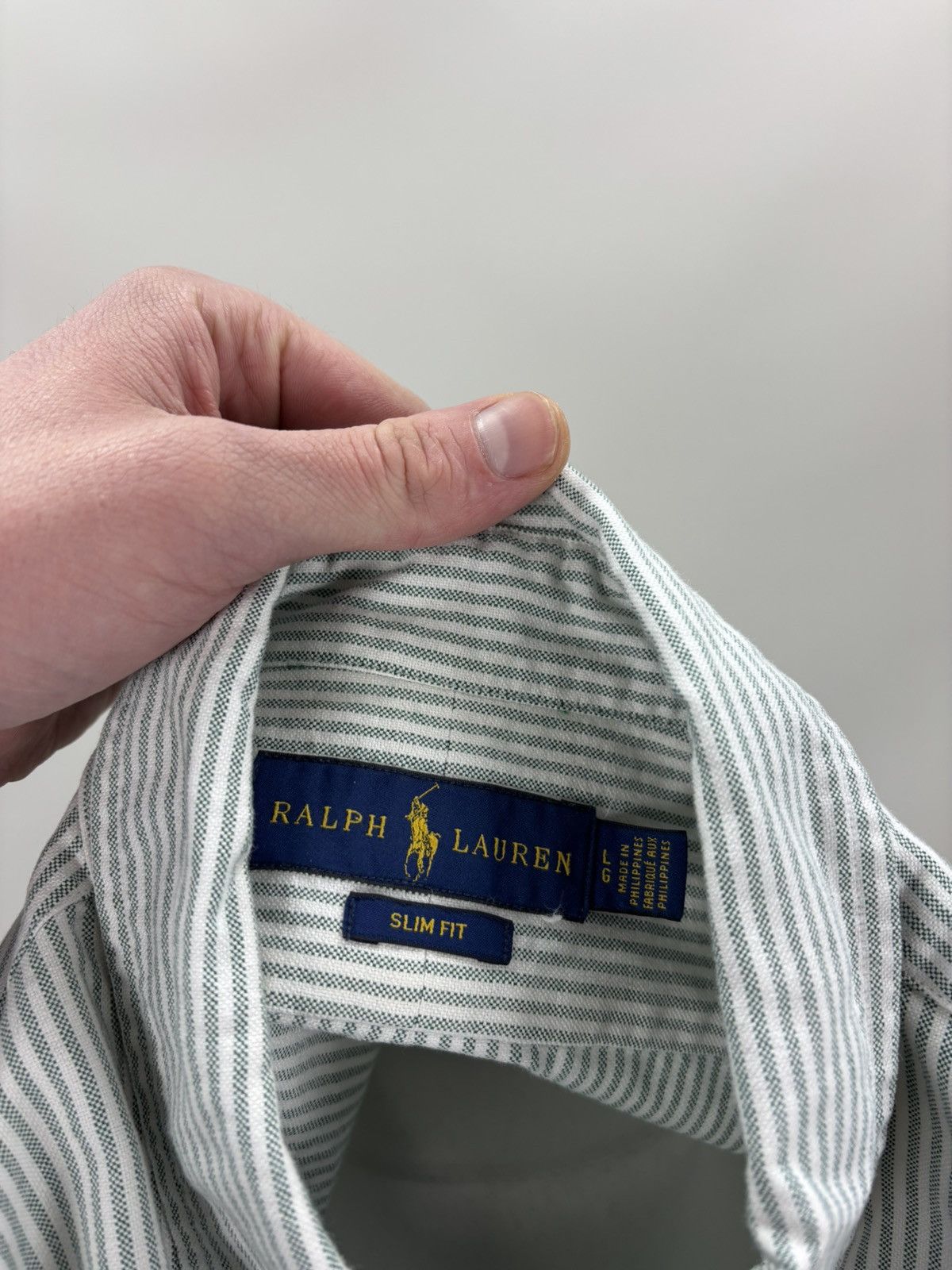 Polo Ralph Lauren Mens shirt Polo Ralph Lauren Size L Color Multicolor Size US L / EU 52-54 / 3 - 9 Thumbnail