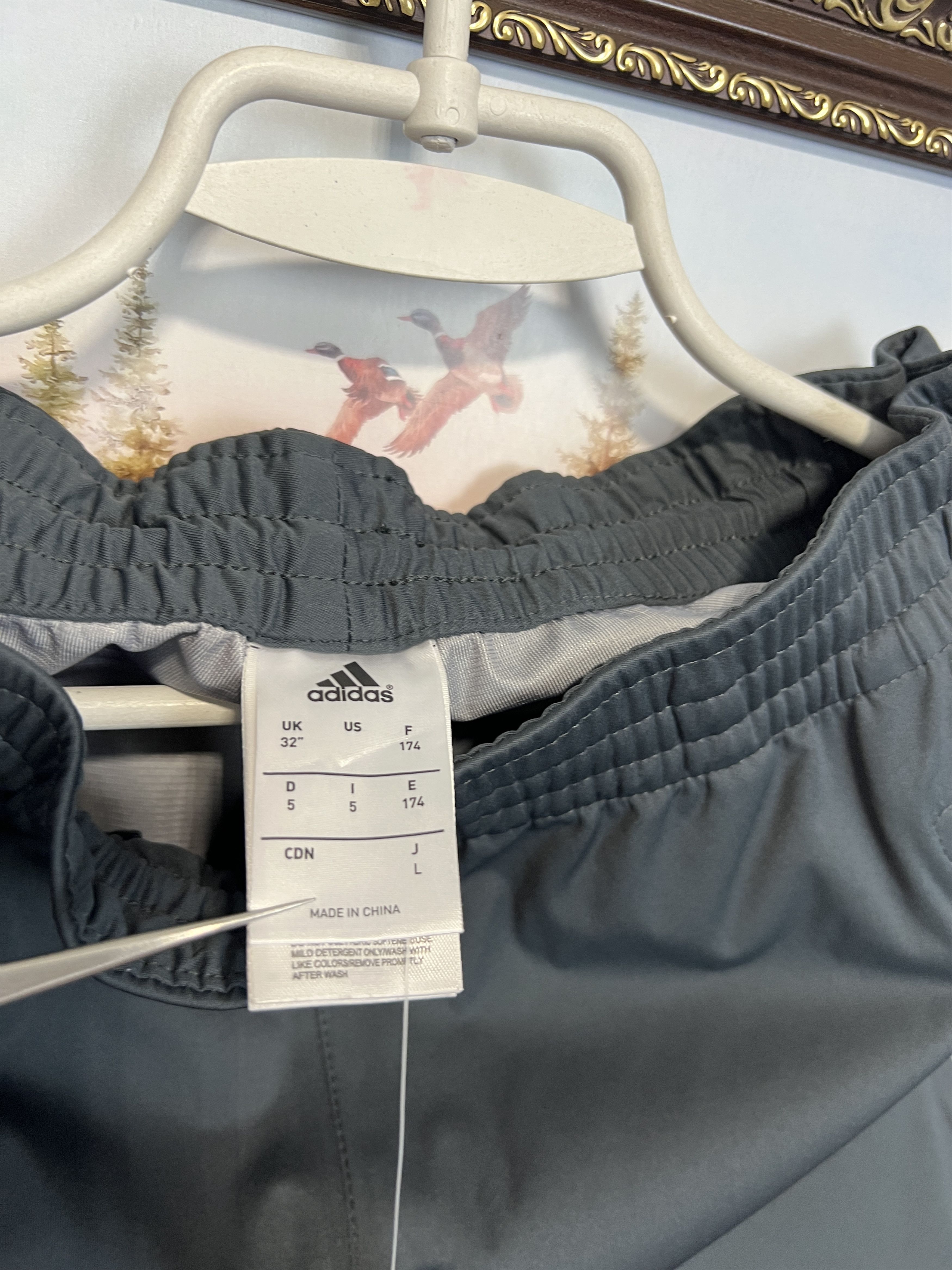 Adidas DSV Team Germany Olympics Goretex Rain Pants National Rare Size US 32 / EU 48 - 8 Thumbnail