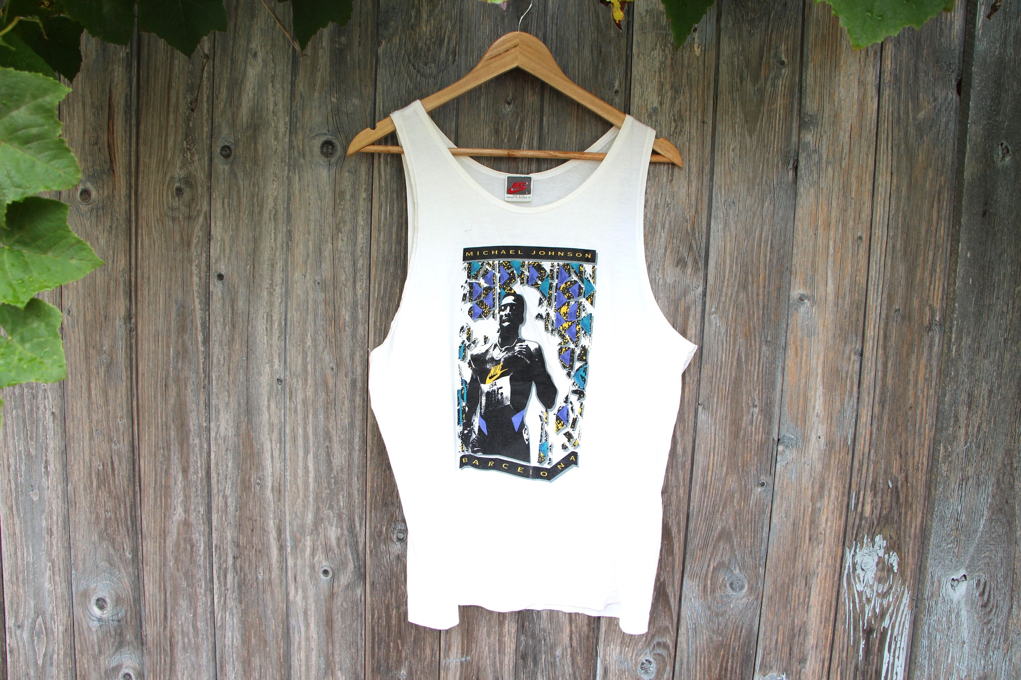 Nike × USA Olympics 1992 Summer Olympics Nike Michael Johnson Tank Top L Size US L / EU 52-54 / 3 - 1 Thumbnail