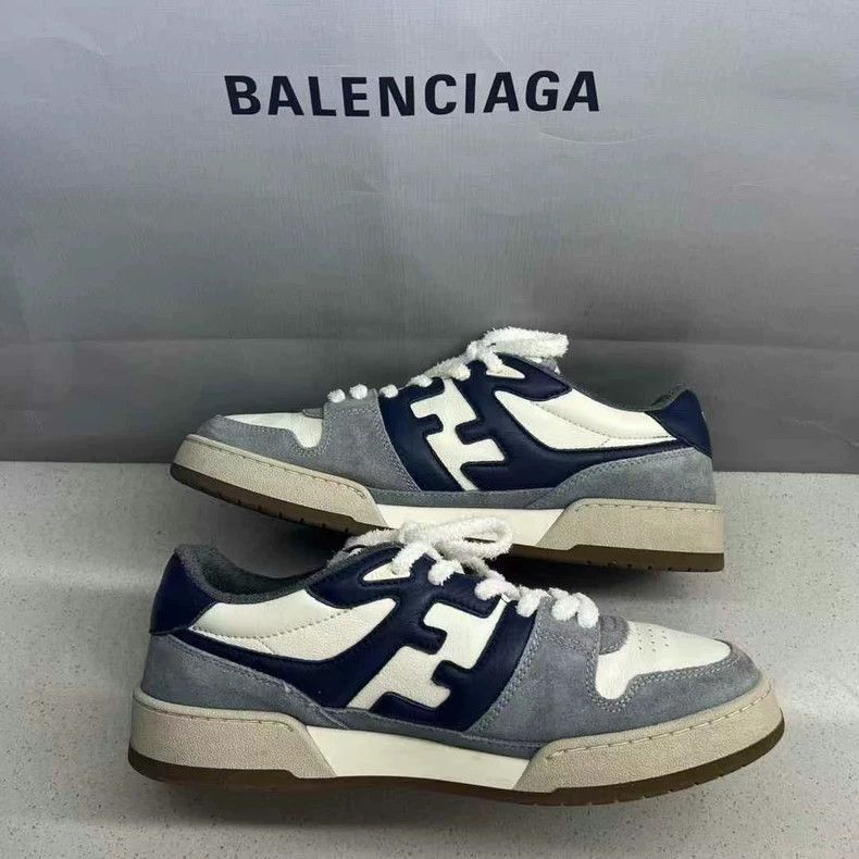 Fendi fendi match lowtop sneakers-2508 Size US 10 / EU 43 - 4 Thumbnail