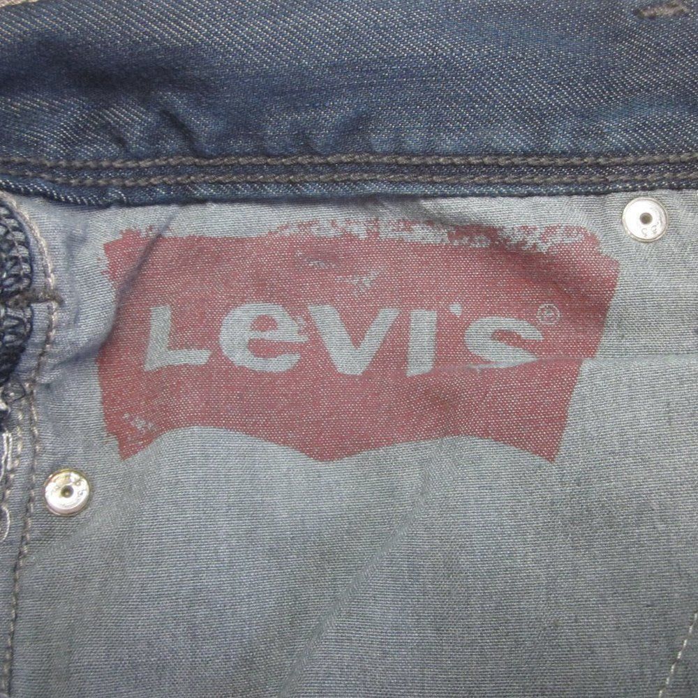 Levi's Levis 514 Slim Straight 30 X 30 Button Fly - Leather Trim o Size US 30 / EU 46 - 6 Thumbnail