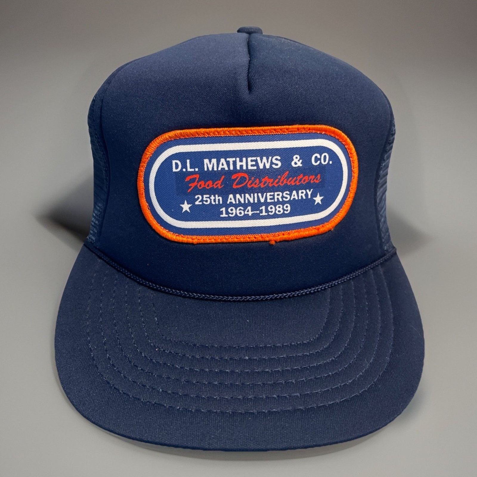 Vintage Vtg Snapback Trucker Hat Cap Patch Food Distributor Mesh 1 Size ONE SIZE - 1 Thumbnail