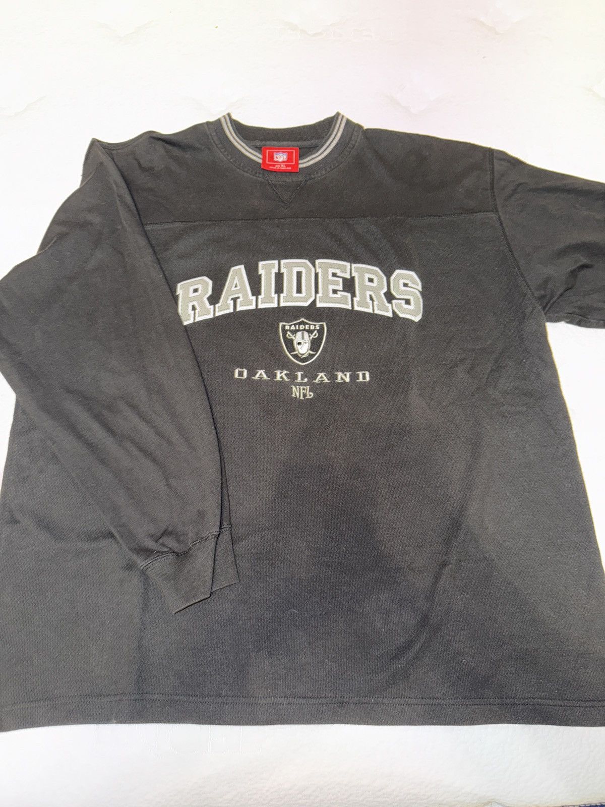 NFL oakland raiders long sleeve Size US XL / EU 56 / 4 - 1 Thumbnail