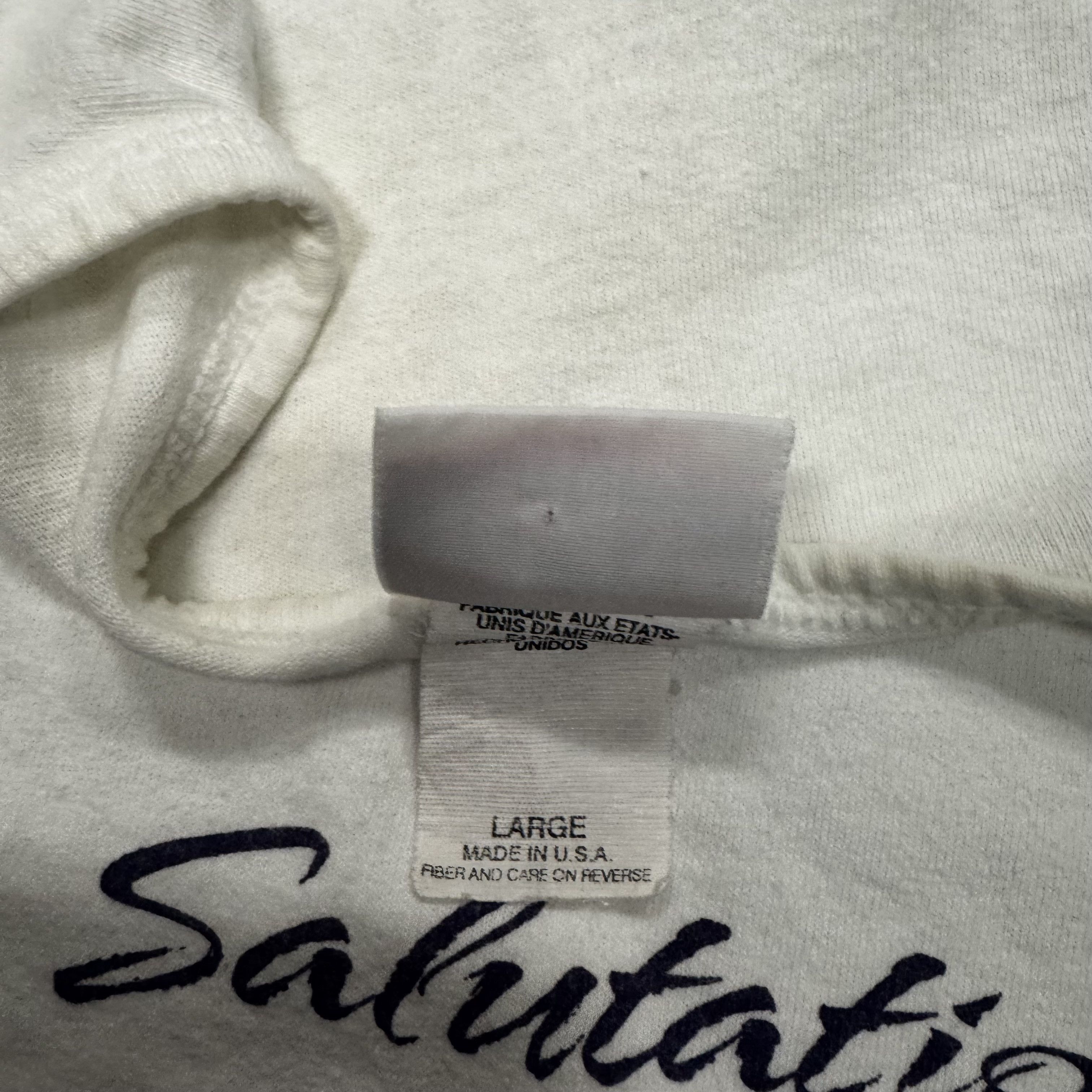 Vintage VTG 90s Discovery Channel The Sun Salutations Yoga T Shirt Size US L / EU 52-54 / 3 - 3 Thumbnail