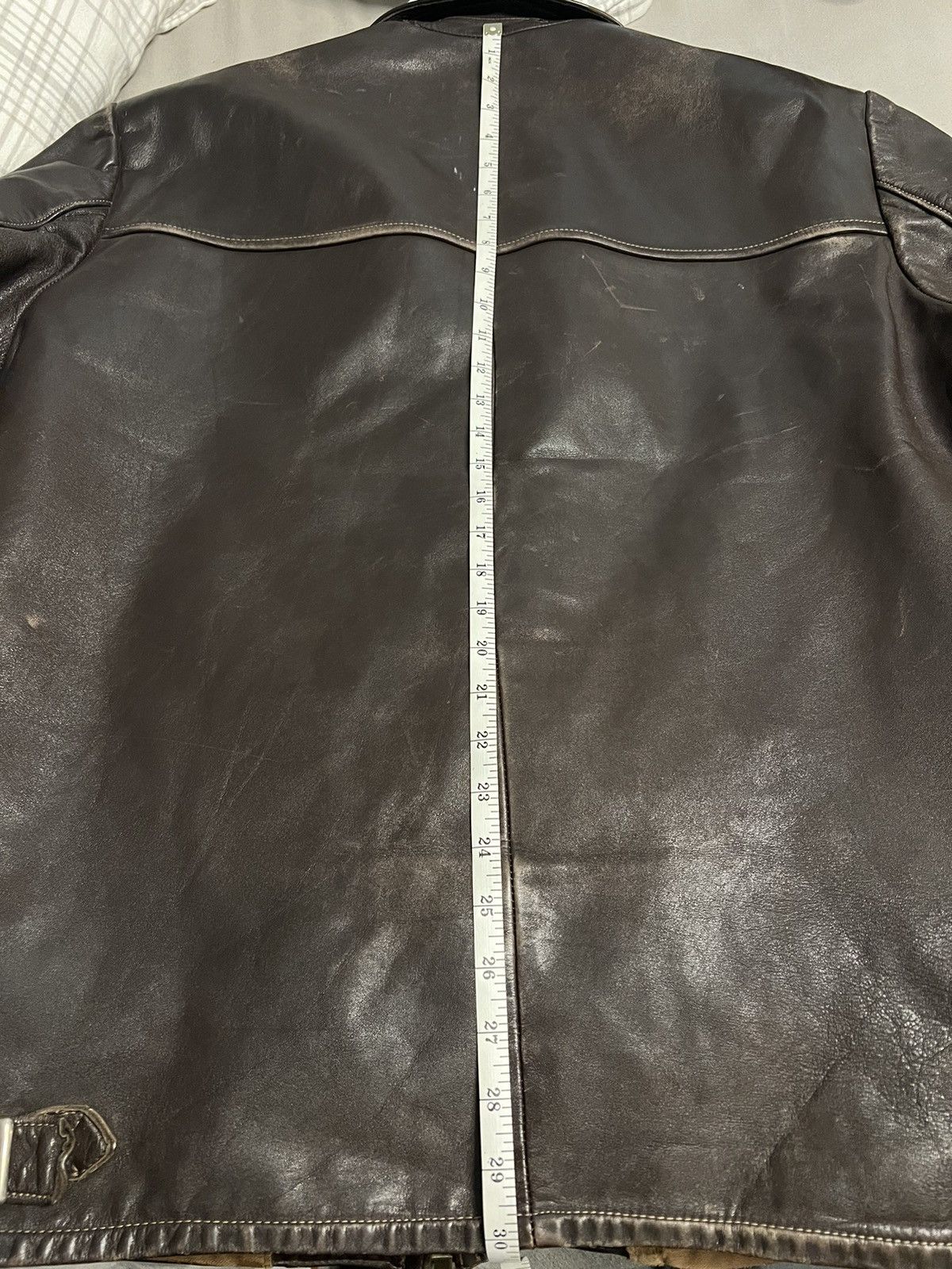 Vintage Cathcart London Archives Horsehide 1940s French Moto Jacket Size US XXL / EU 58 / 5 - 8 Thumbnail