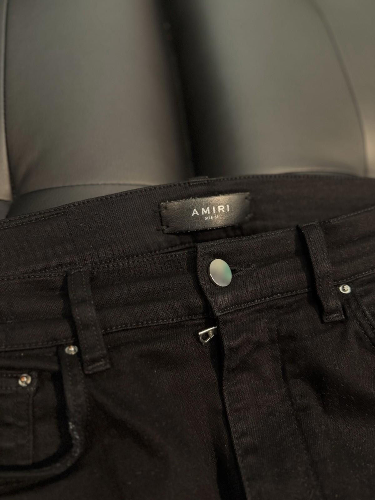 Amiri Size 31 - Amiri Black MX1 Jeans 100% Authentic Size US 31 - 8 Thumbnail