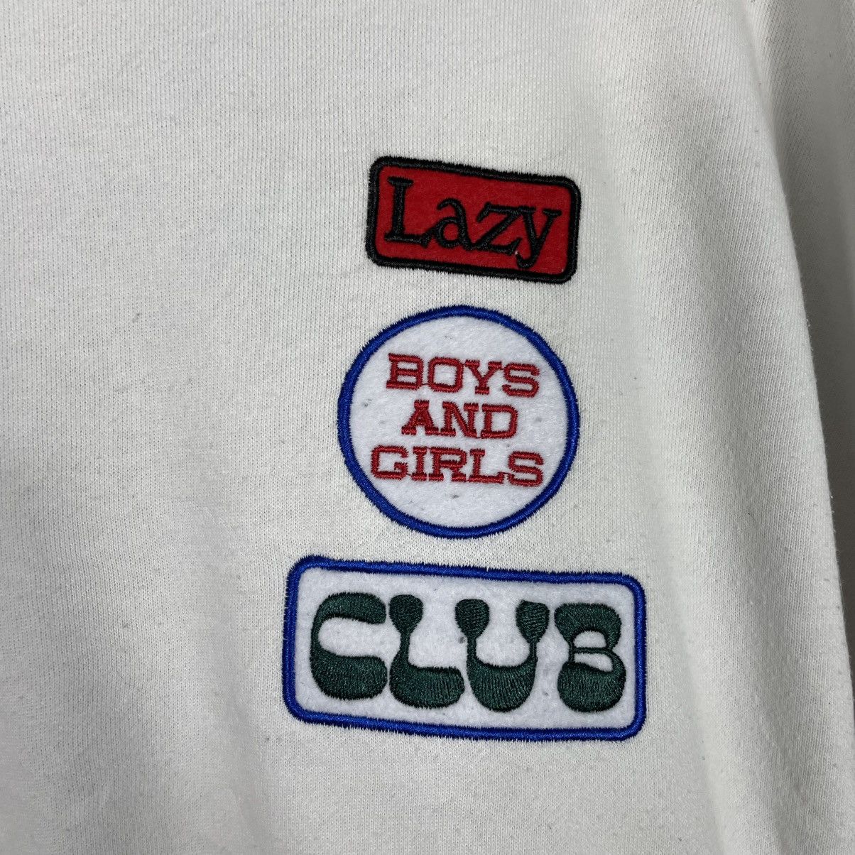 Japanese Brand Freak's Store Lazy Club Crewneck Sweatshirt Size US L / EU 52-54 / 3 - 11 Thumbnail