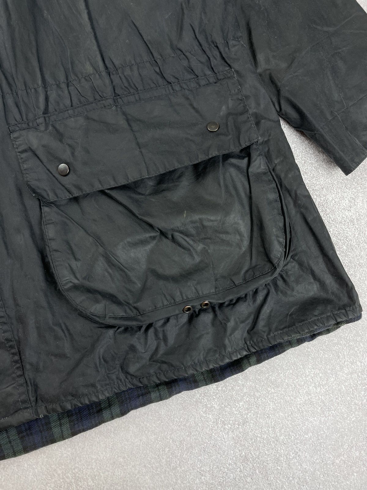 Barbour × Japanese Brand Vintage Men’s Barbour Durham A6 Waxed Jacket Size US XXL / EU 58 / 5 - 5 Thumbnail