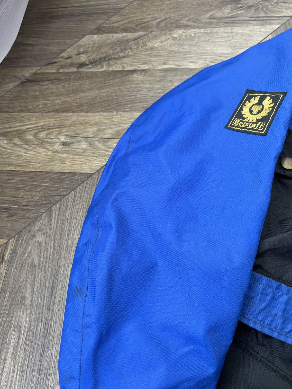 Belstaff × Vintage Vintage Belstaff Nylon Jacket Trialmaster 500 Size US L / EU 52-54 / 3 - 11 Thumbnail