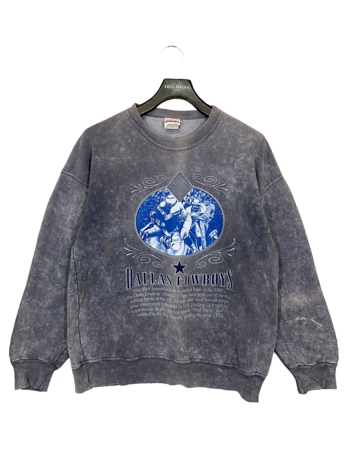 NFL × Nutmeg ‼️VINTAGE DALLAS COWBOYS FOOTBALL NFL TEAM SWEATSHIRT Size US L / EU 52-54 / 3 - 1 Thumbnail