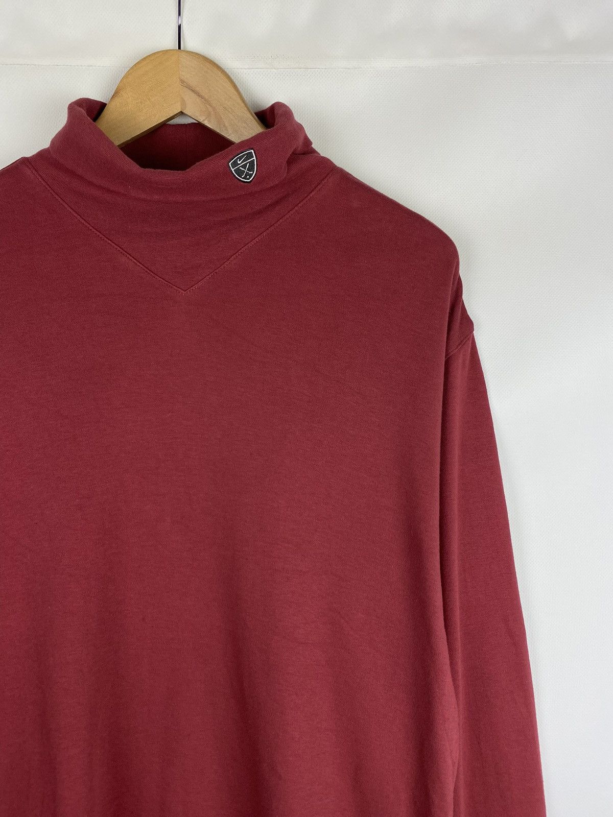 Nike VTG 90s Nike Turtleneck swoosh sweatshirt pullover size M Size US M / EU 48-50 / 2 - 5 Thumbnail