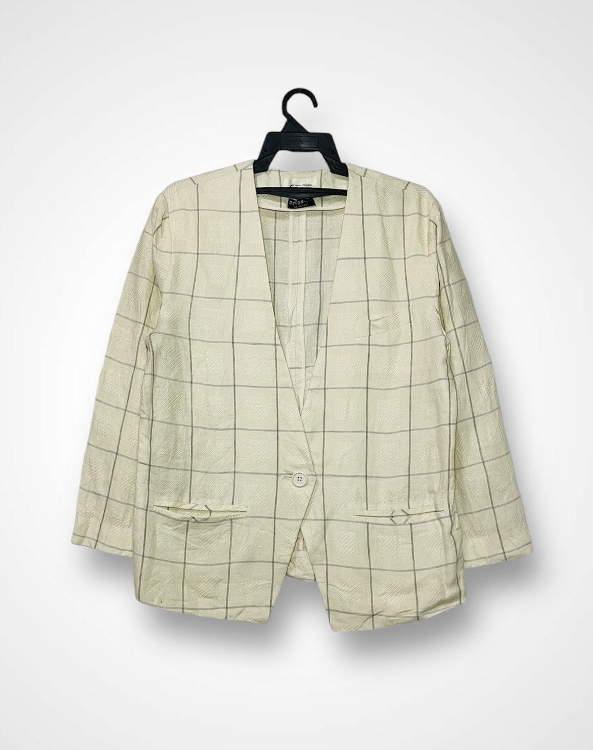 Japanese Brand Good God 1979 One Button Jacket (07) Size L / US 10 / IT 46 - 1 Thumbnail