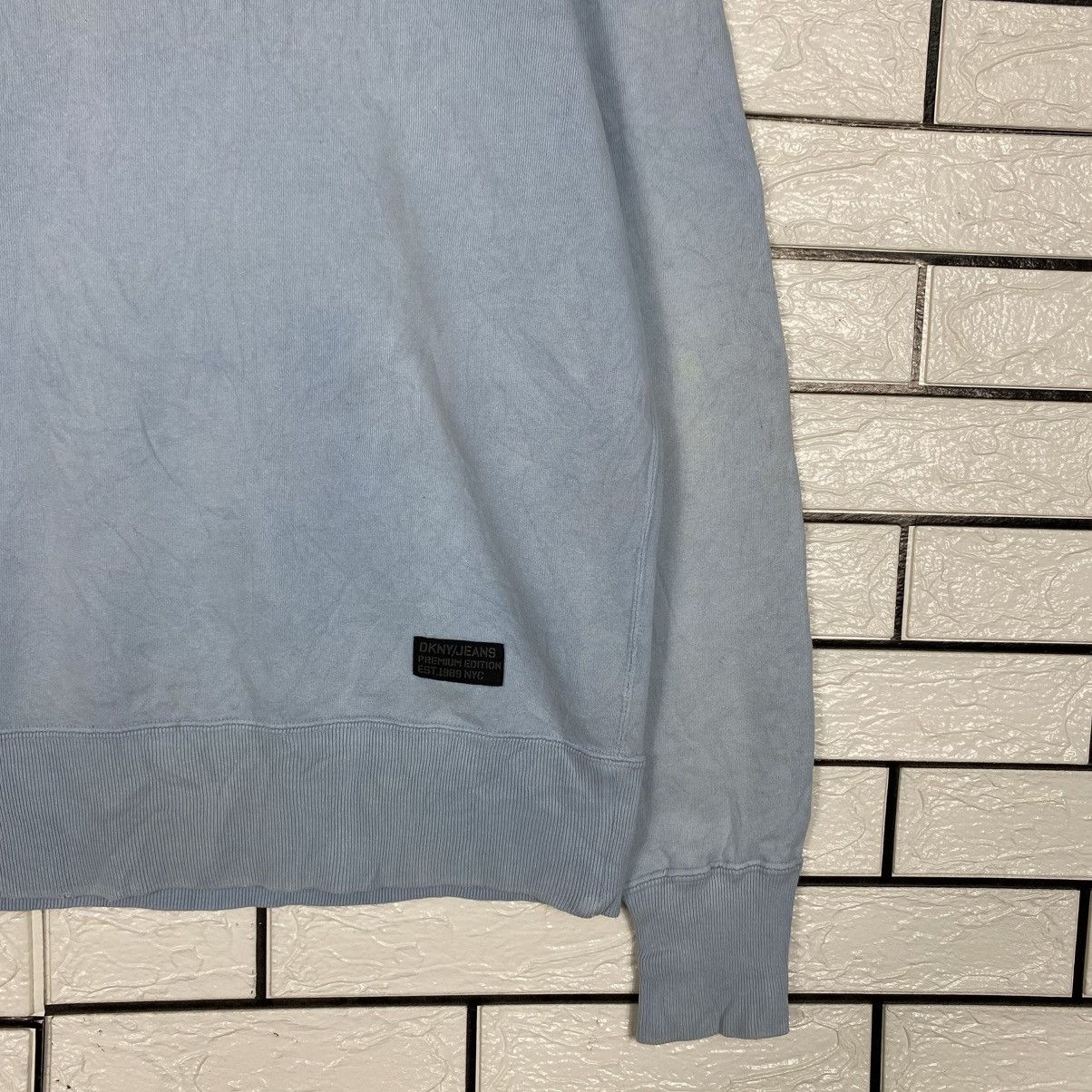 Japanese Brand Vintage Sweatshirt Dkny Striped Design Size US M / EU 48-50 / 2 - 6 Thumbnail