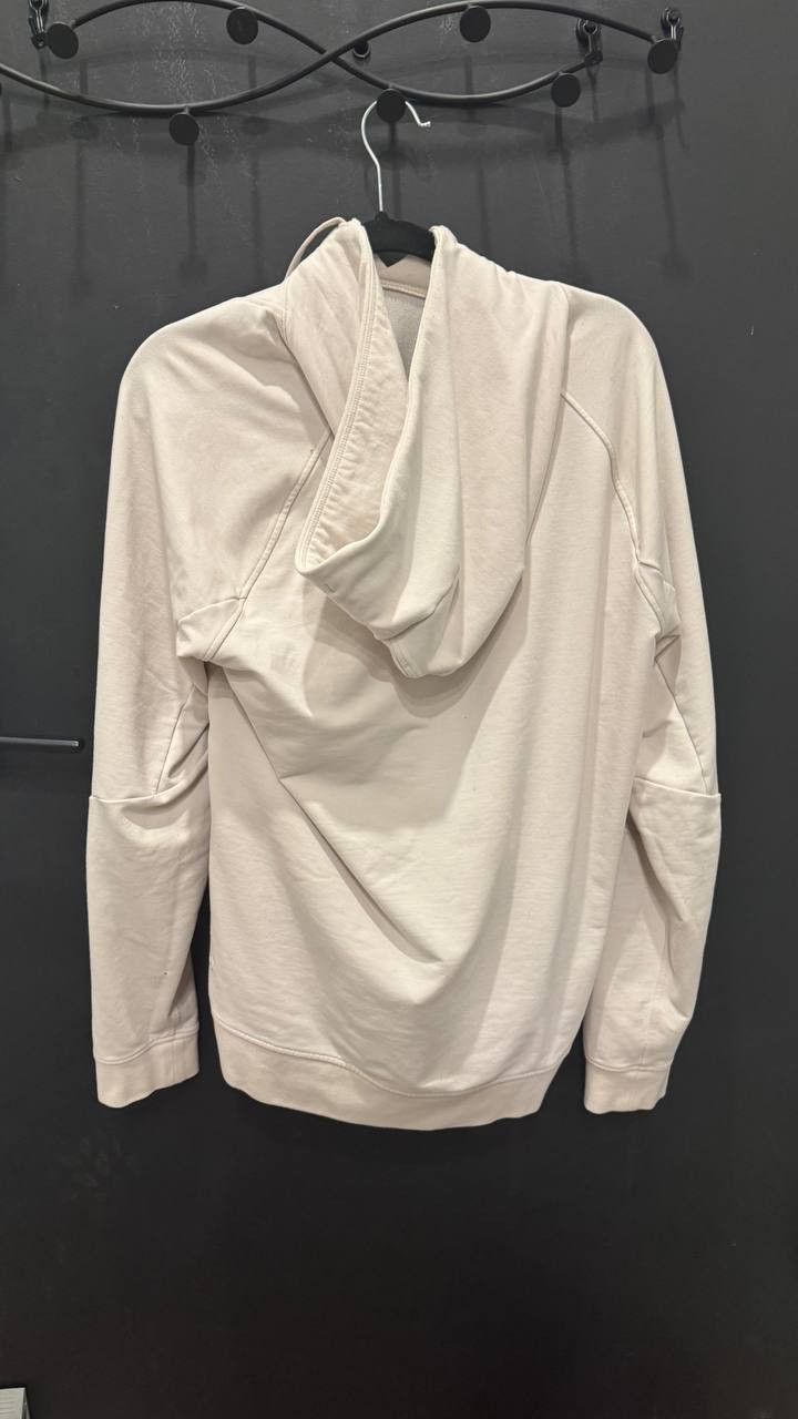 Lululemon Lululemon Lightweight Pullover Hoodie L Cream Size US L / EU 52-54 / 3 - 2 Thumbnail