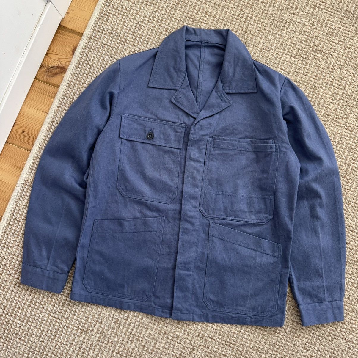 French vintage chore works utility sanfor jacket