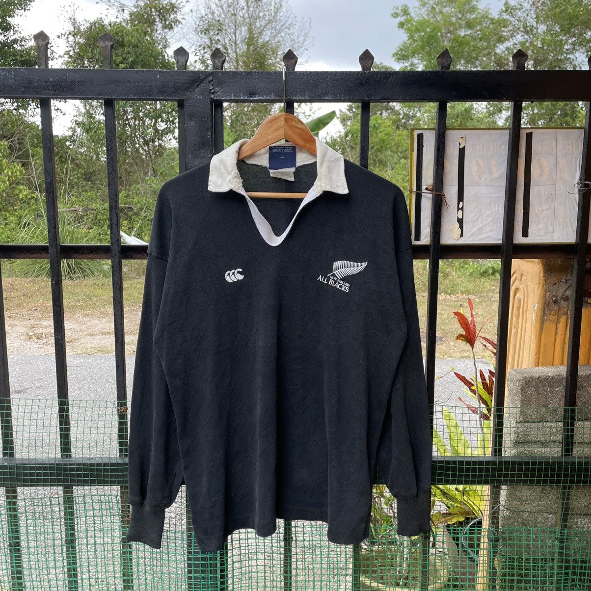Canterbury of New Zealand 🔥Vintage Canterbury New Zealand All Blacks Rugby Shirts Size US L / EU 52-54 / 3 - 1 Thumbnail