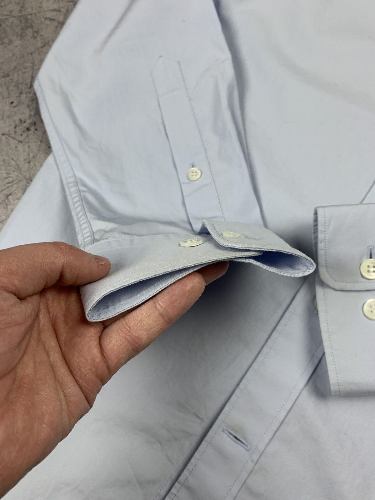 Arket Arket Buttons-Up Shirt Mens Size 46 Blue Designer Luxury Size US S / EU 44-46 / 1 - 9 Thumbnail