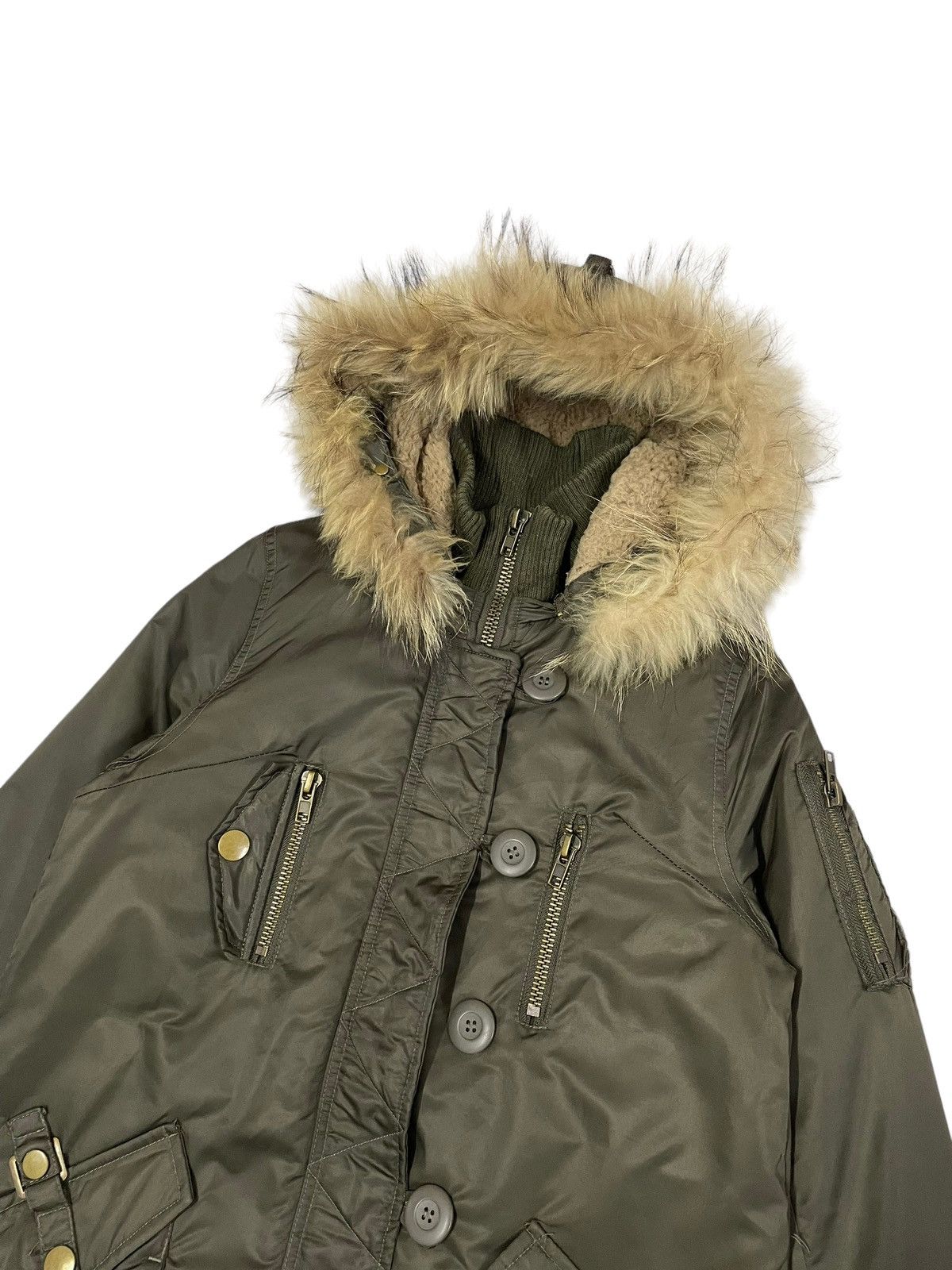 If Six Was Nine Vintage Japanese Brand Parka Sherpa Jacket Size US XS / EU 42 / 0 - 3 Thumbnail