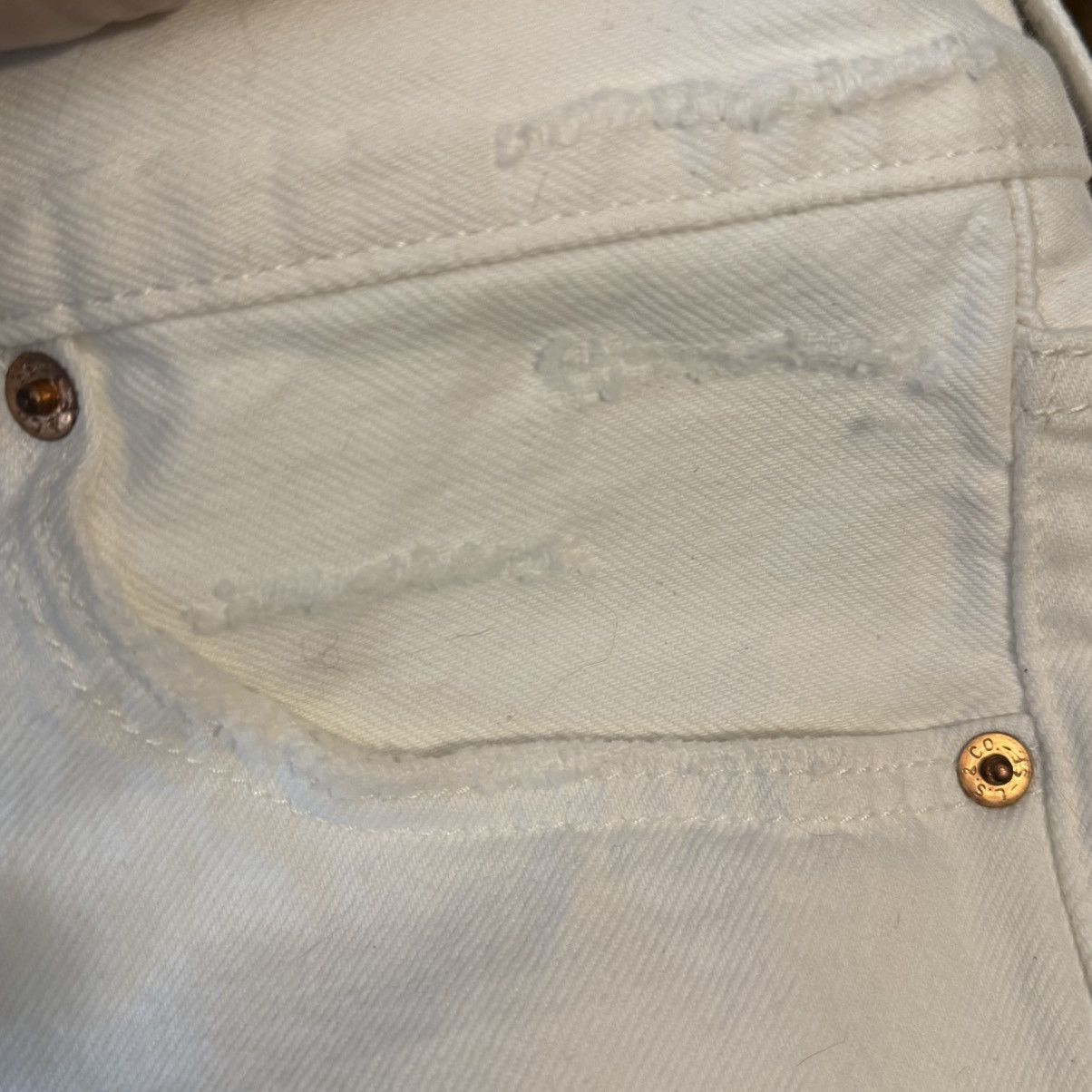 Levi's Levi’s 501 distressed buttonfly cut off denim shorts Size 29" - 12 Thumbnail