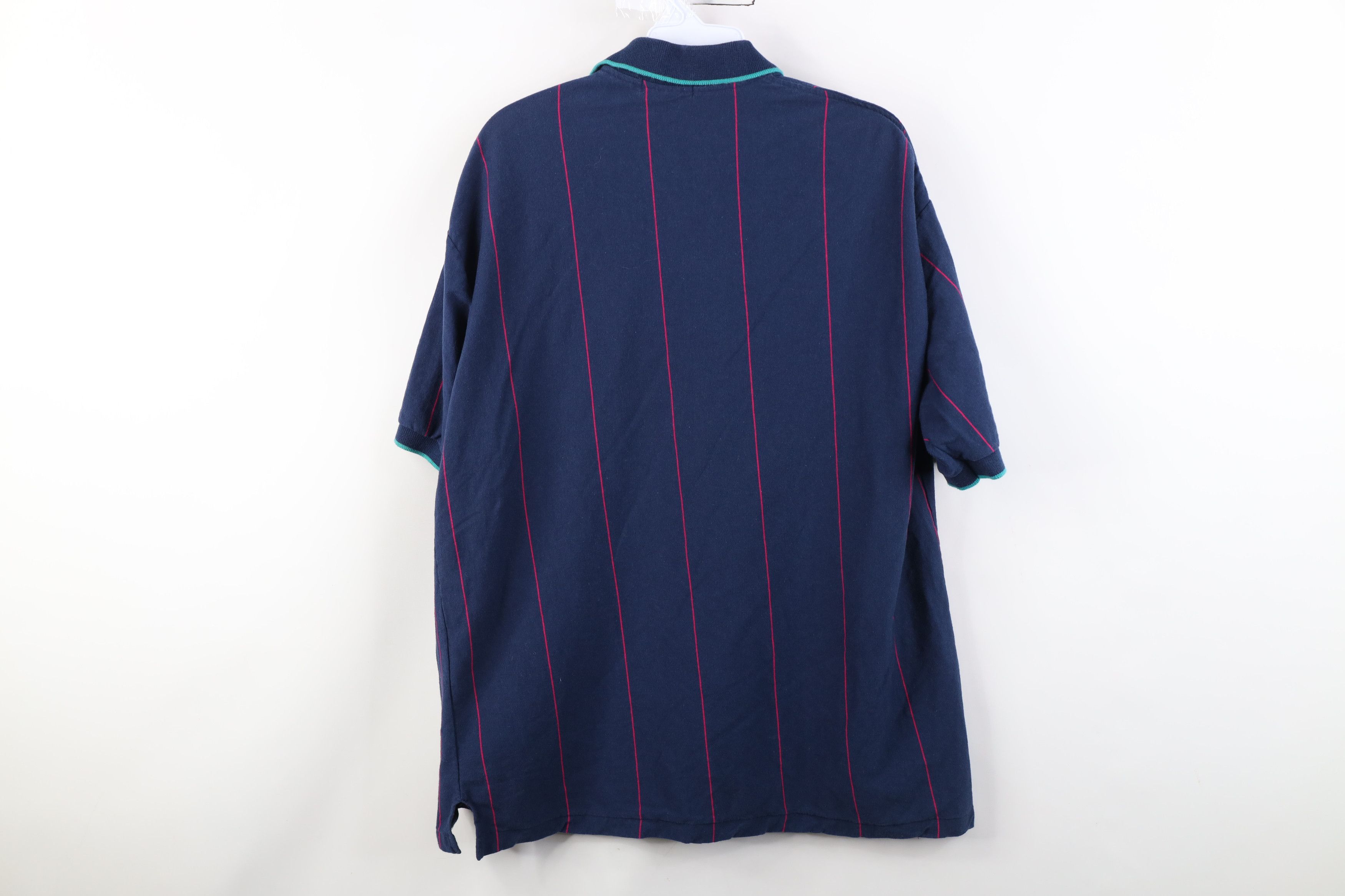 Vintage Vintage 90s Streetwear Knit Collared Golf Polo Shirt USA Size US XL / EU 56 / 4 - 9 Thumbnail