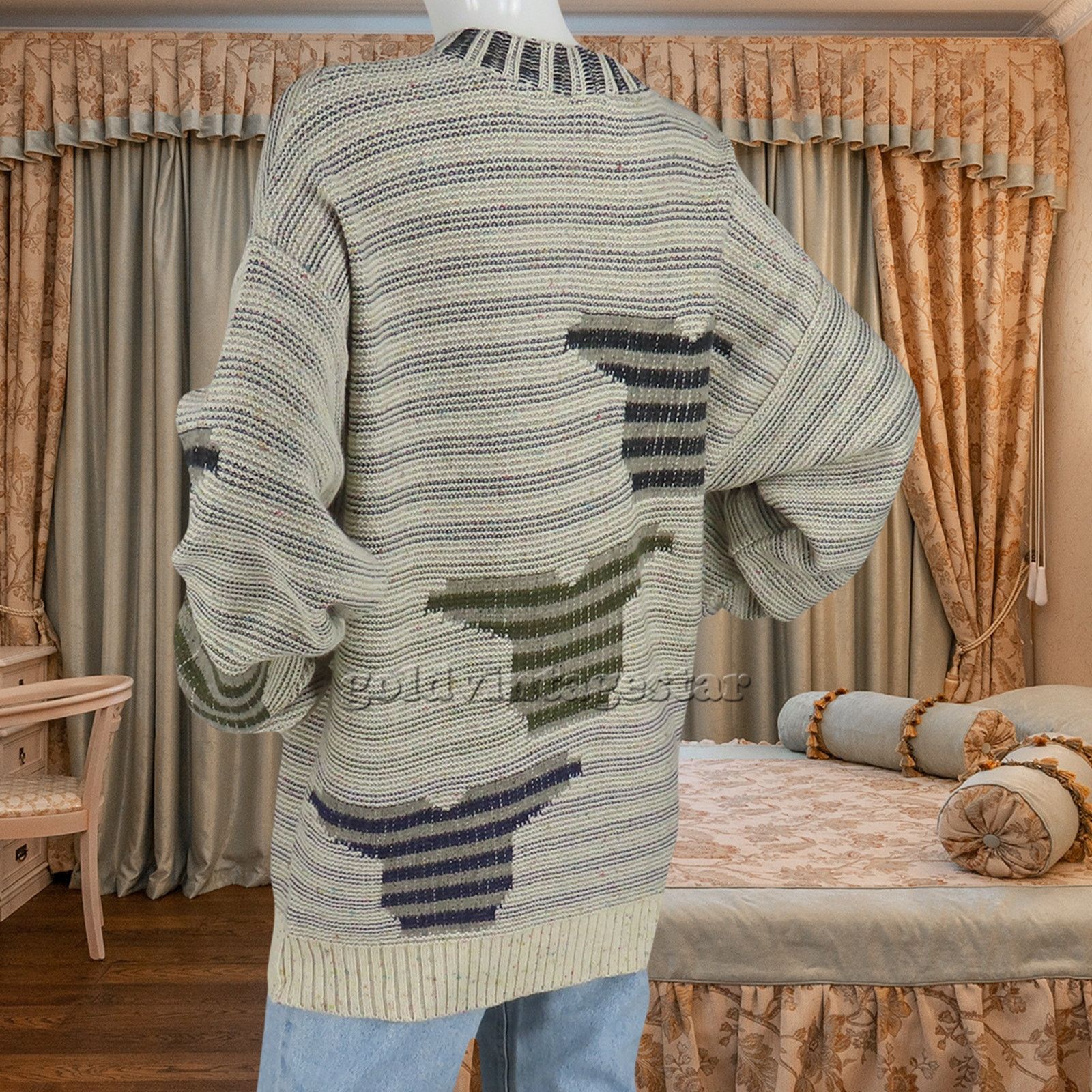 Carlo Colucci Vintage Carlo Colucci Pullover Jumper 3D Wool Knit Sweater Size XL / US 12-14 / IT 48-50 - 7 Thumbnail