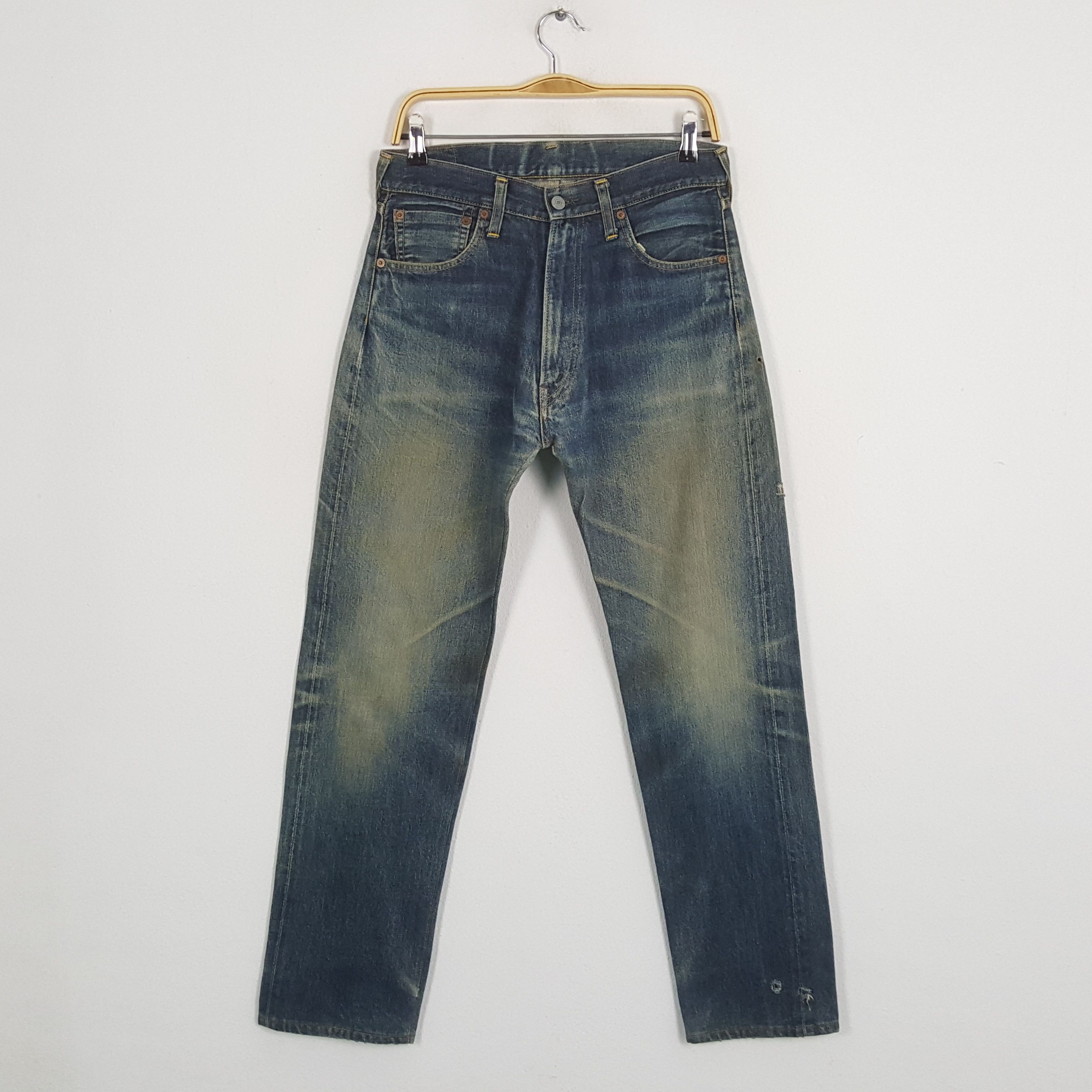 Evisu × Japanese Brand × Vintage Vintage EVIS Japanese Brand Daicock Custom Style Jeans Size US 29 - 4 Thumbnail