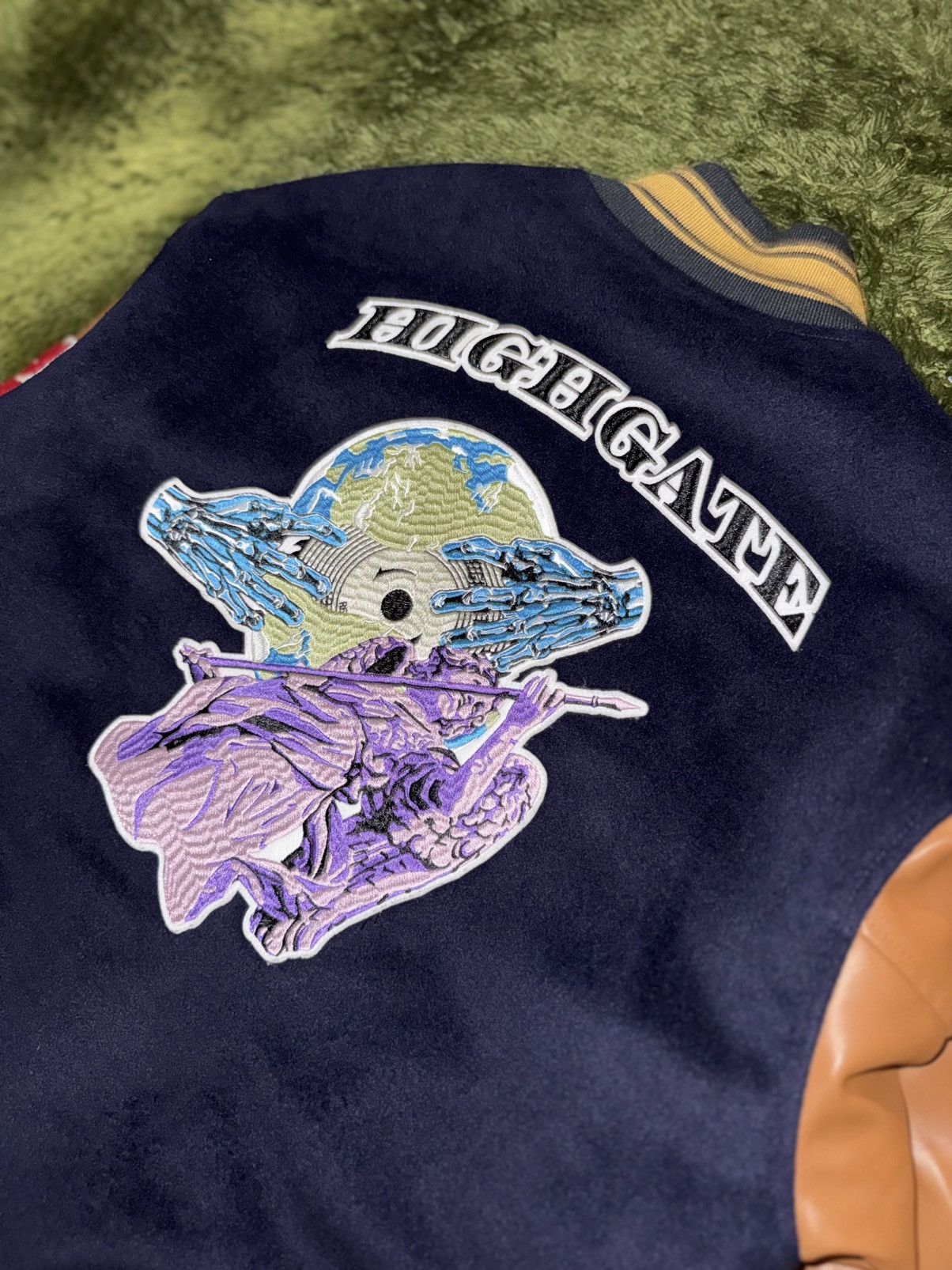 Japanese Brand [1] High Gate Japan Patchwork Varsity Jacket Size US XL / EU 56 / 4 - 9 Thumbnail