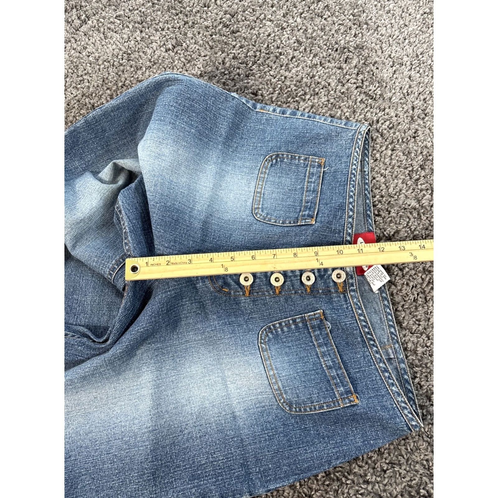 Vintage VINTAGE LA Blues Capri Jeans Womens 32x24 Button Fly Pockets Boho Blue 32 Waist Ladies Jeans Size 24" / US 00 / IT 34 - 5 Thumbnail