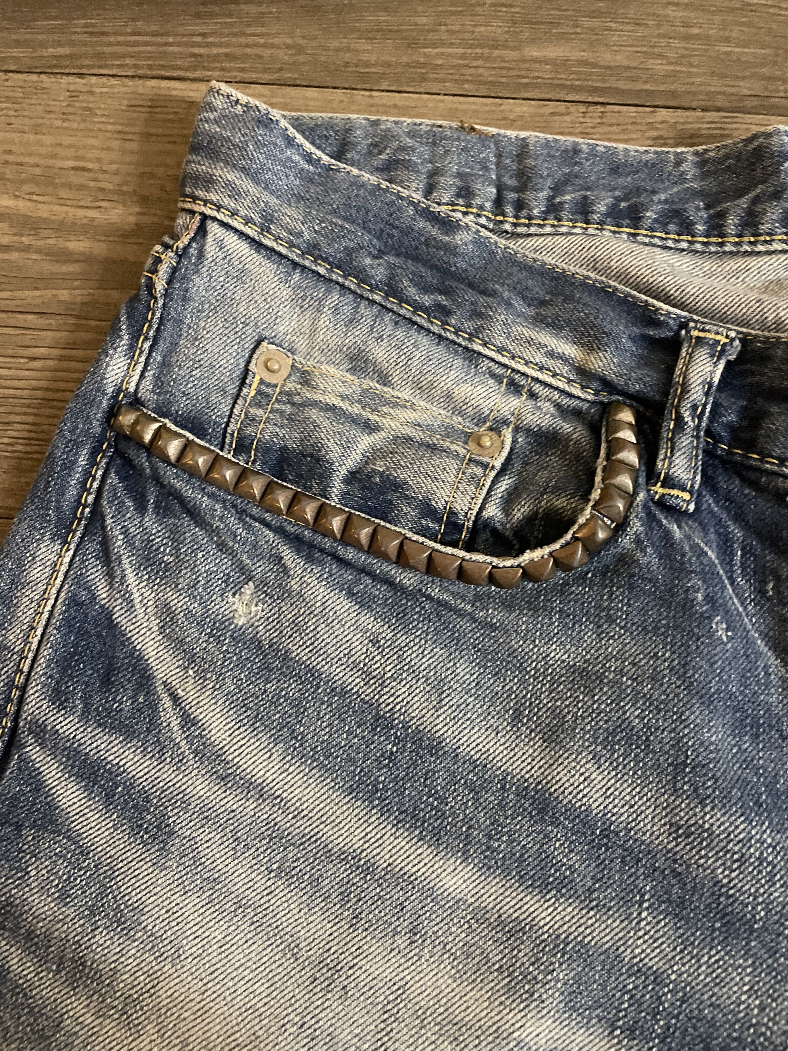 Hysteric Glamour Hysteric Glamour Patchwork Denim Size US 30 / EU 46 - 3 Thumbnail
