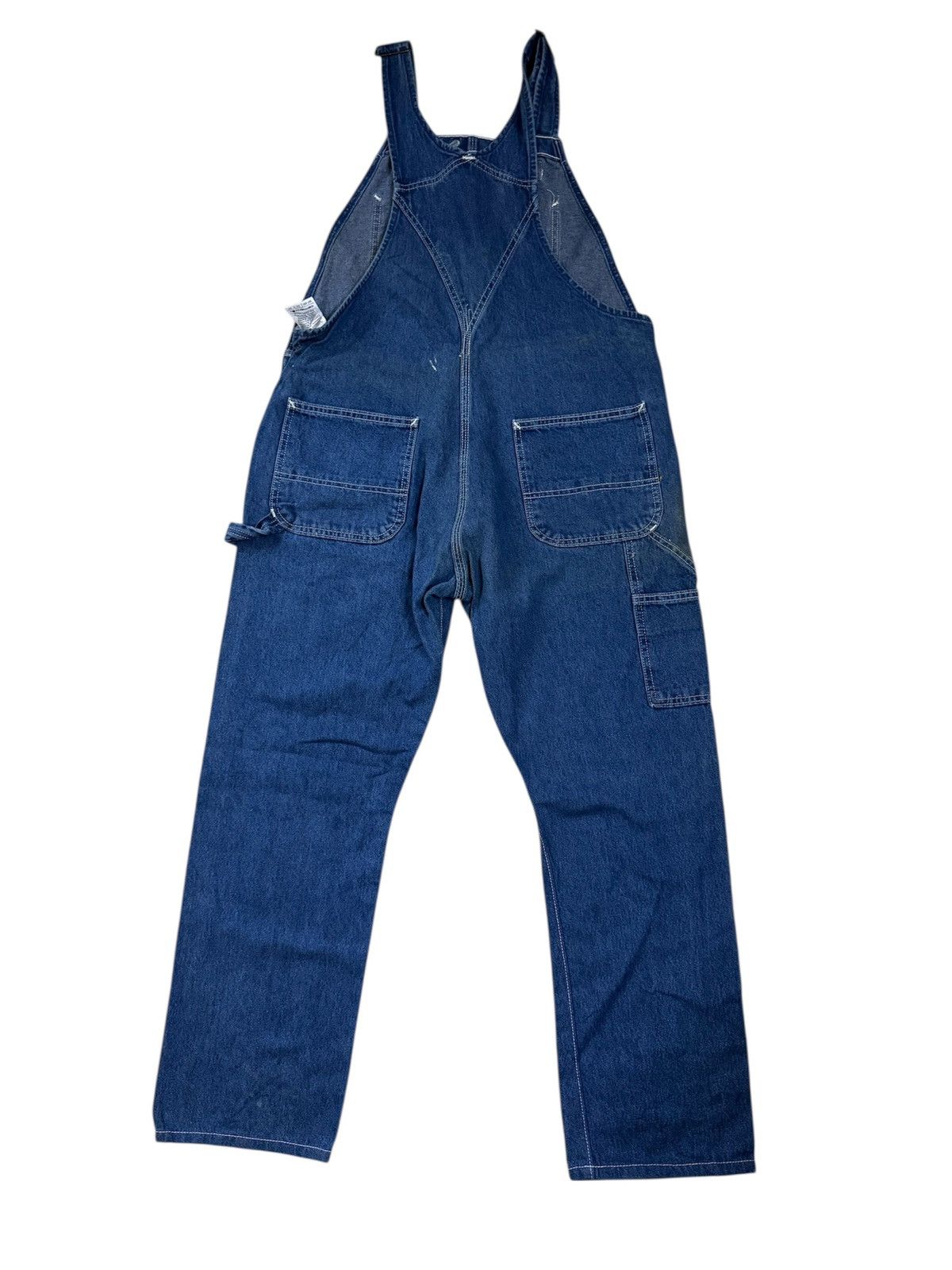 Carhartt Vintage 1990’s Carhartt Denim Bib Overall coverall Size US 36 / EU 52 - 4 Thumbnail