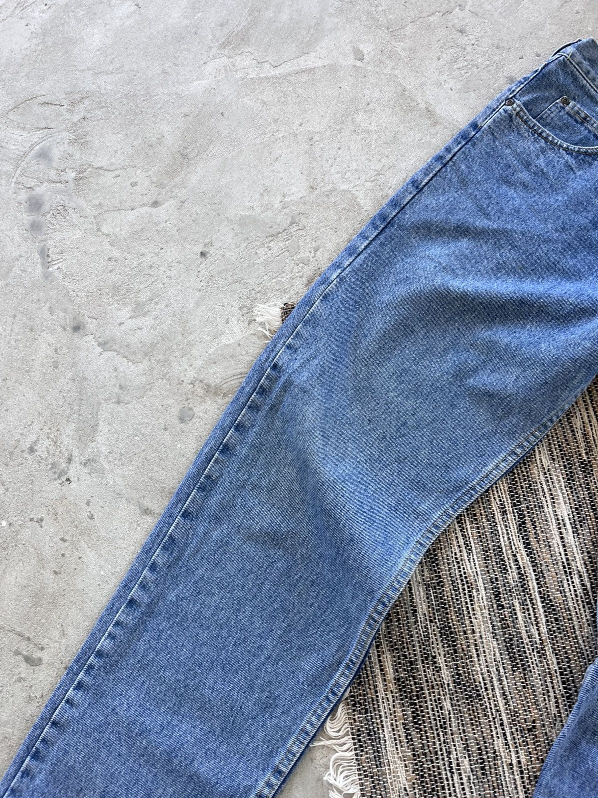 Lee Vintage Lee Blue Denim Jeans Workwear Classic Fit 34/32 Y2K Size US 34 / EU 50 - 5 Thumbnail