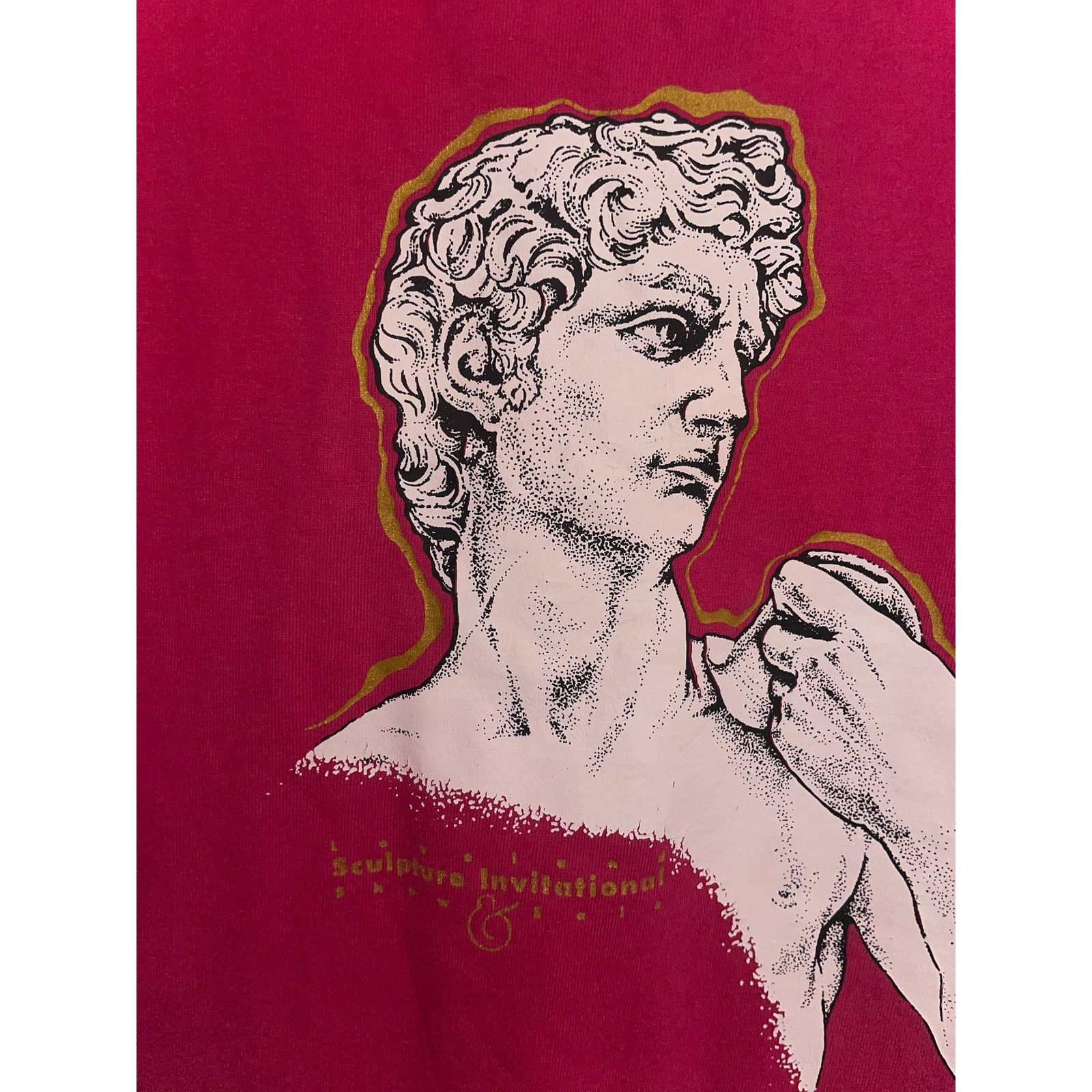 Vintage Vintage Loveland Sculpture Shirt Michelangelo Art Stained Size US L / EU 52-54 / 3 - 2 Thumbnail
