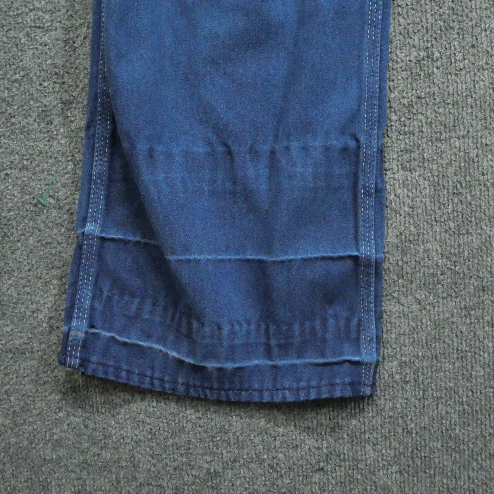 Vintage VINTAGE Big Mac Overalls Mens 34x28 Blue Denim Pants Workwear Bib 90s Mens Size US 35 - 7 Thumbnail