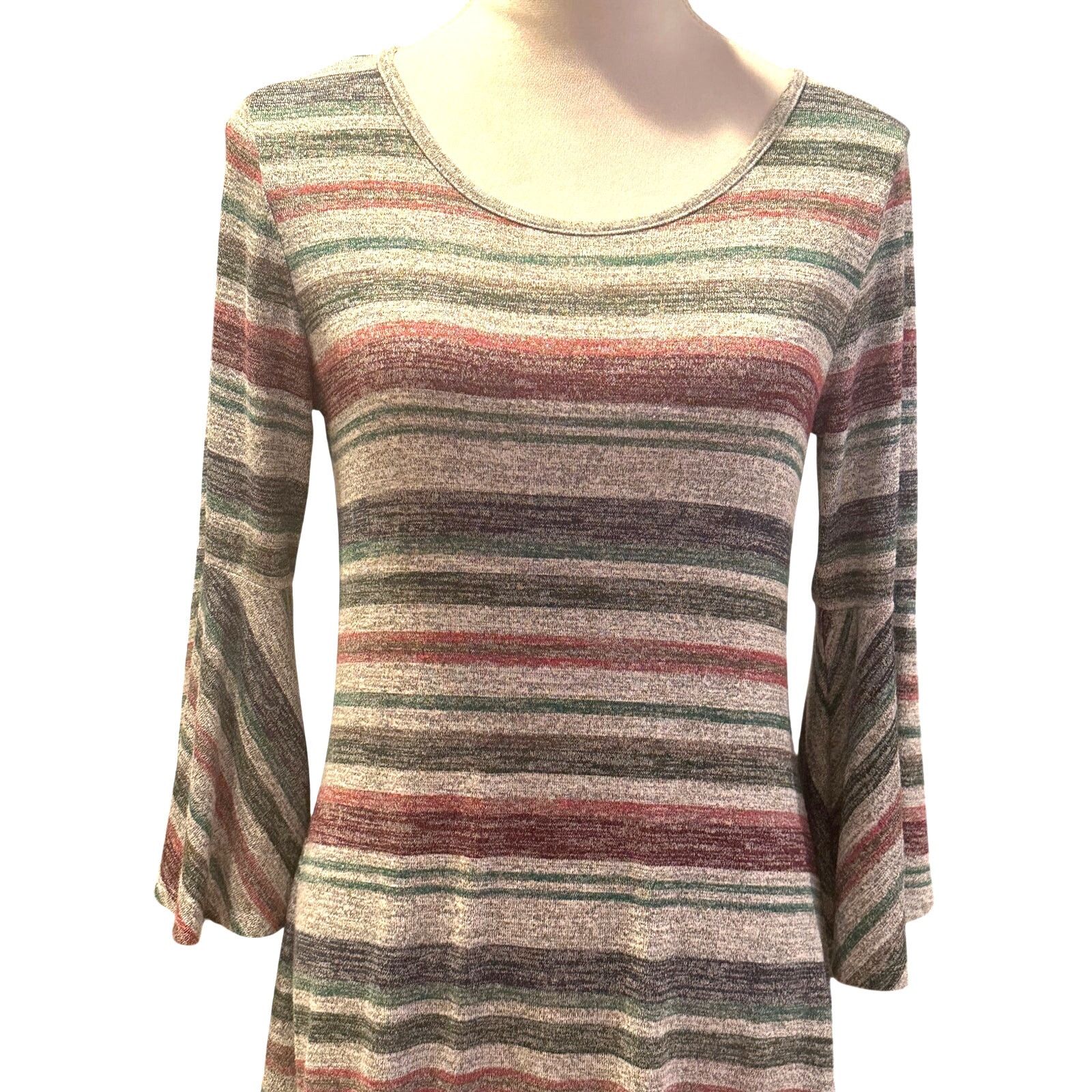 Other Market Spruce Women's Multi Color Stripped A Line Mini PS Size S / US 4 / IT 40 - 2 Thumbnail