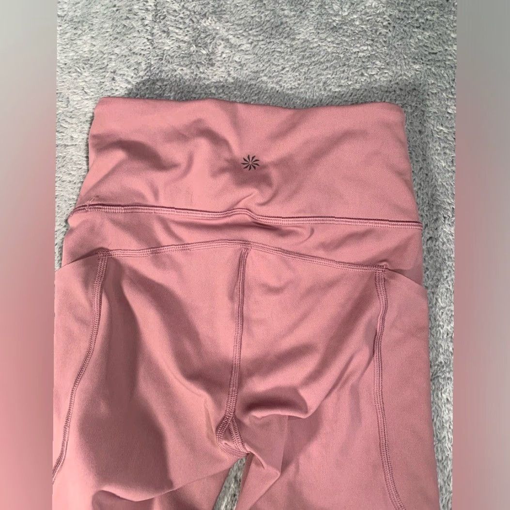 Athleta Athleta Pink Leggings 2XS 7/8 Tight Ankle Women XXS Stash Ultimate Pink Leggings XXS Size 24" / US 00 / IT 34 - 7 Thumbnail