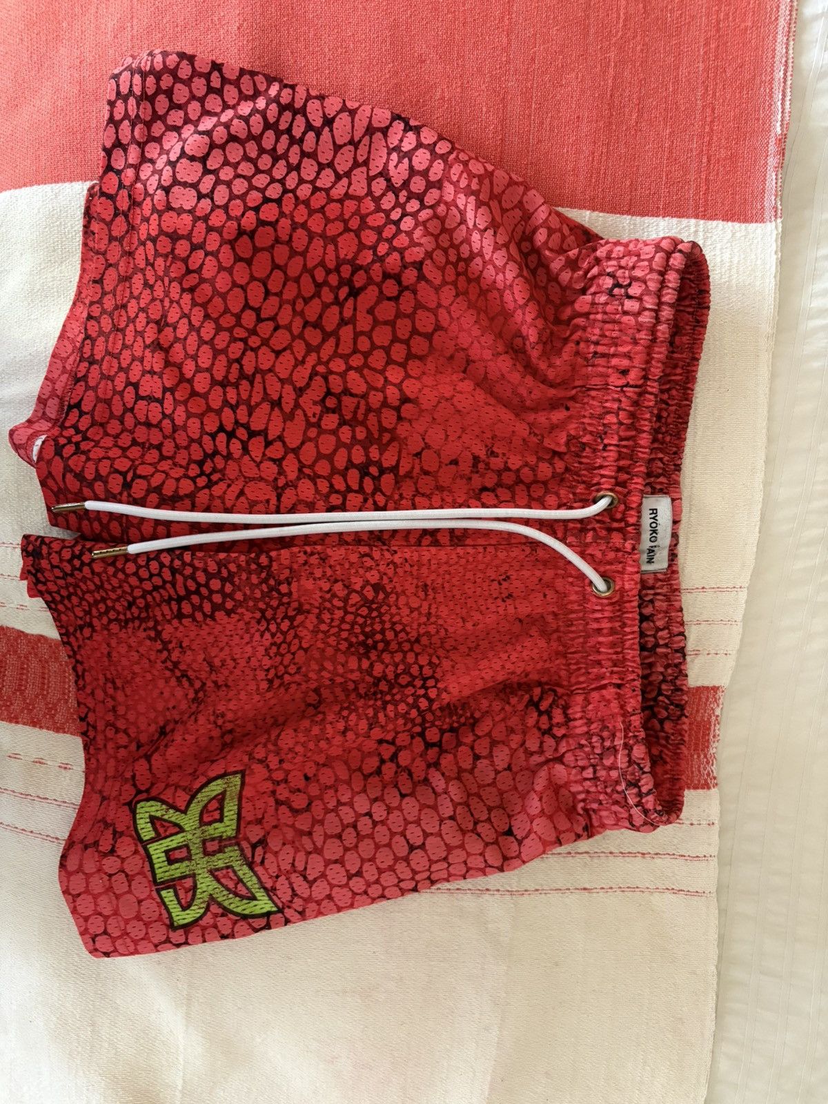 Ryoko Rain Ryoko Rain Red Mamba Shorts Size US 34 / EU 50 - 1 Thumbnail