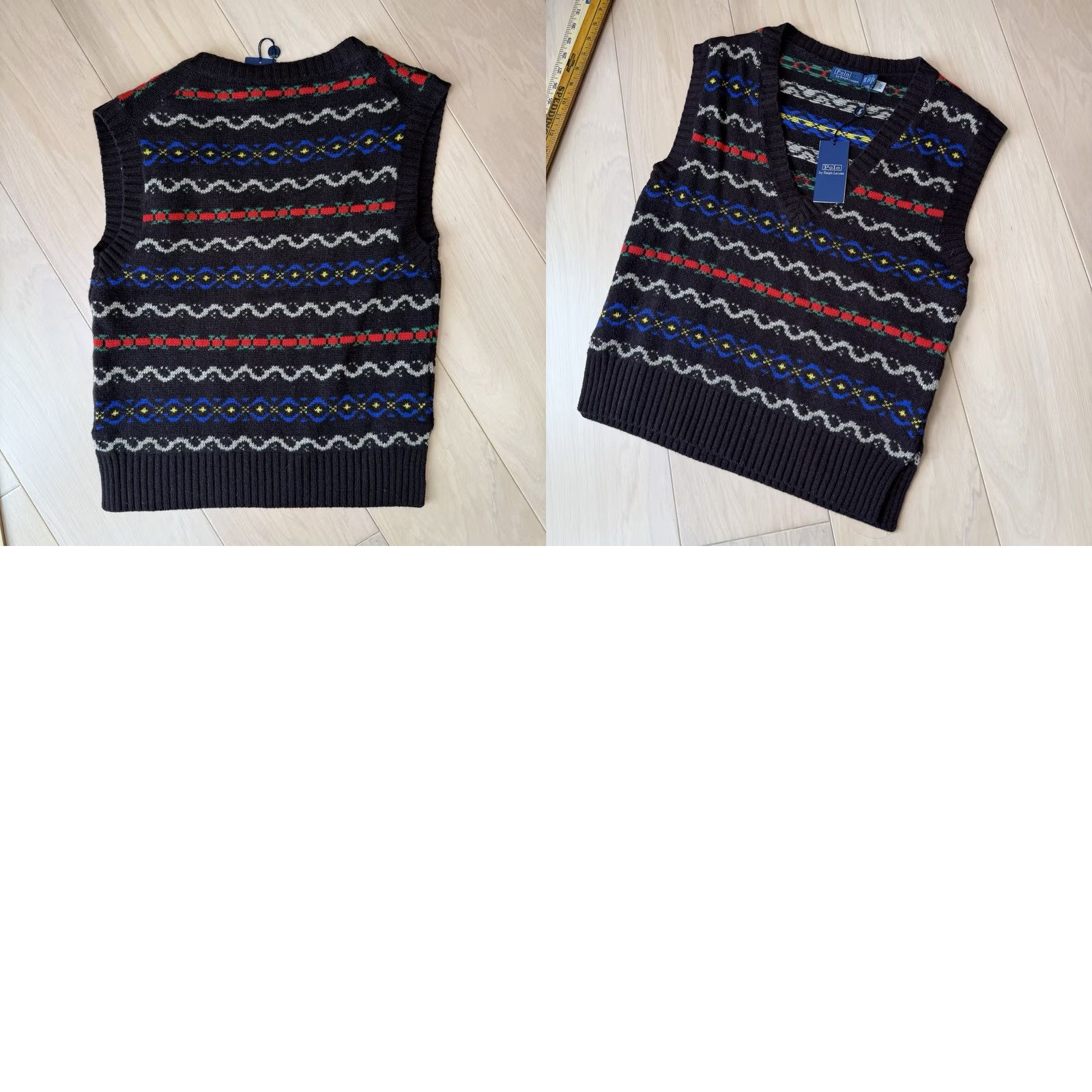 Polo Ralph Lauren Polo Ralph Lauren Fair Isle Sweater Vest Women's XS Multicolor Wool Blend Size XS / US 0-2 / IT 36-38 - 8 Thumbnail