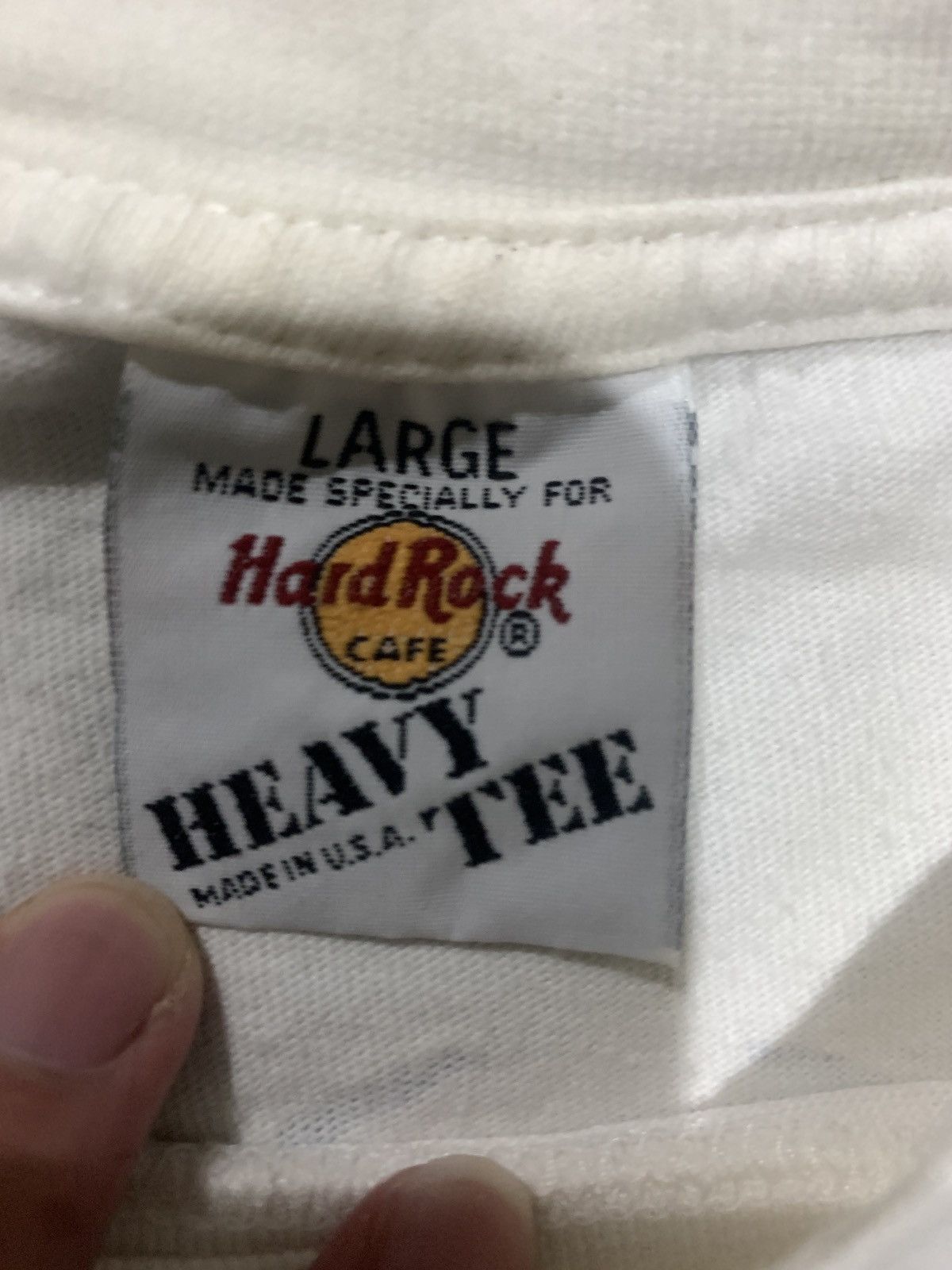 Hard Rock Cafe × Vintage 90’s Vintage Hard Rock Cafe Atlanta T Shirt Size US L / EU 52-54 / 3 - 4 Thumbnail