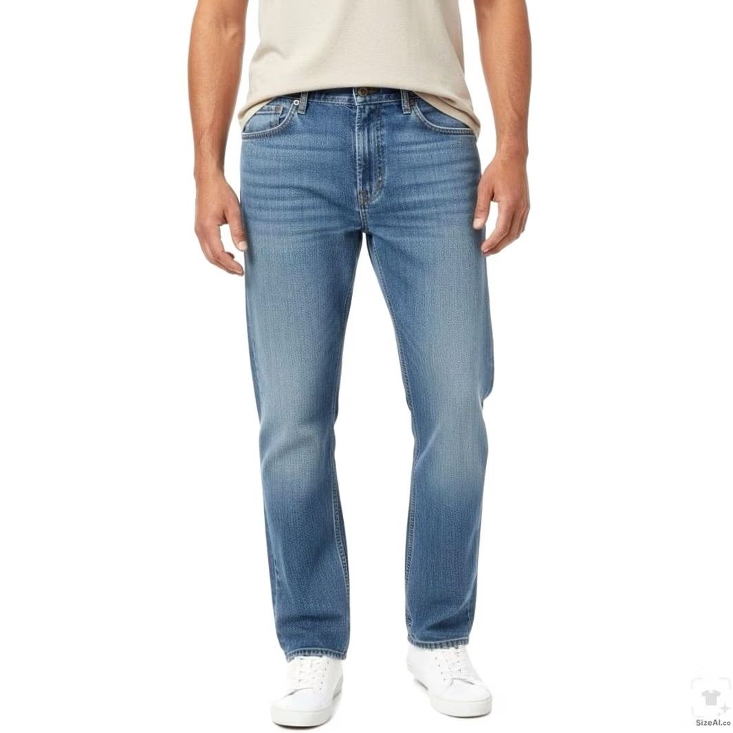 Levi's Levi's 501 Jeans Mens Regular Straight Blue Light Wash Button Fly 40x36 Denim Cotton 5-Pocket USA Vintage No Size US 40 / EU 56 - 4 Thumbnail