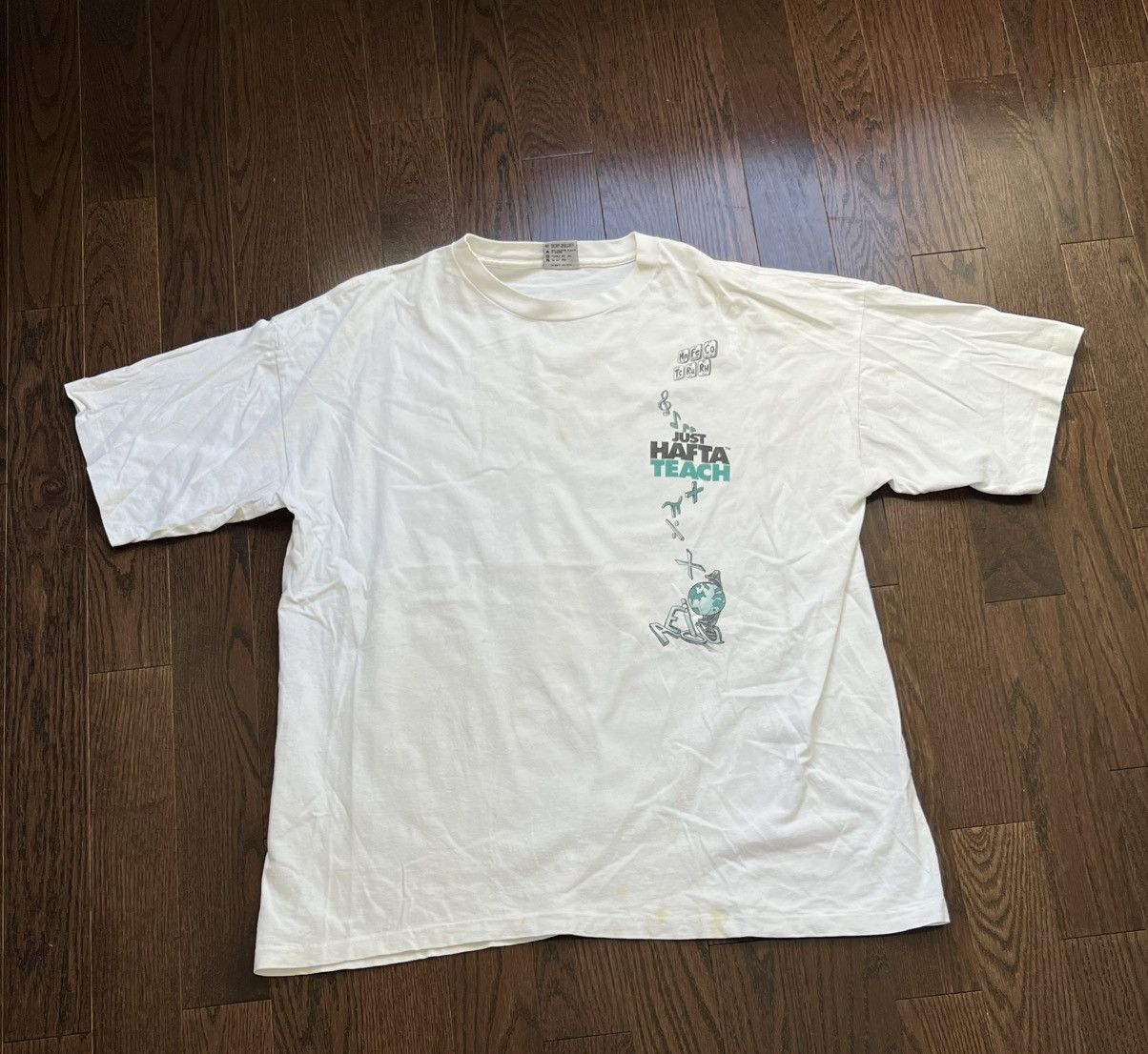 Vintage Vintage T-Shirt 90s Graphic Made in USA Size US XXL / EU 58 / 5 - 2 Thumbnail