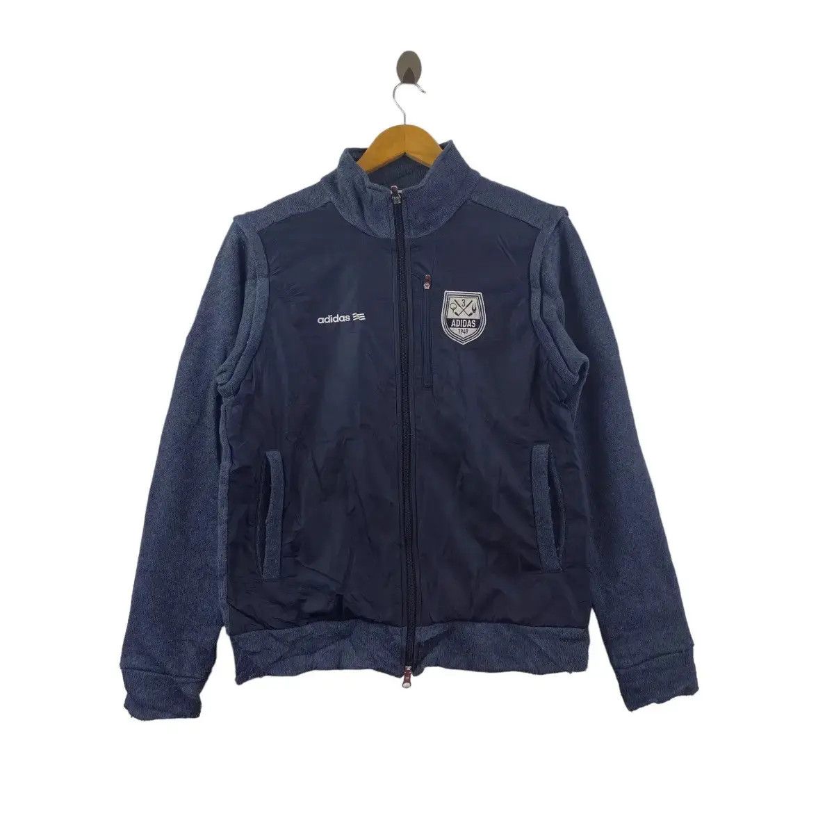 Adidas × Vintage Vintage ADIDAS EQUIPMENT Collection Crest Logo Jacket Size M / US 6-8 / IT 42-44 - 1 Thumbnail