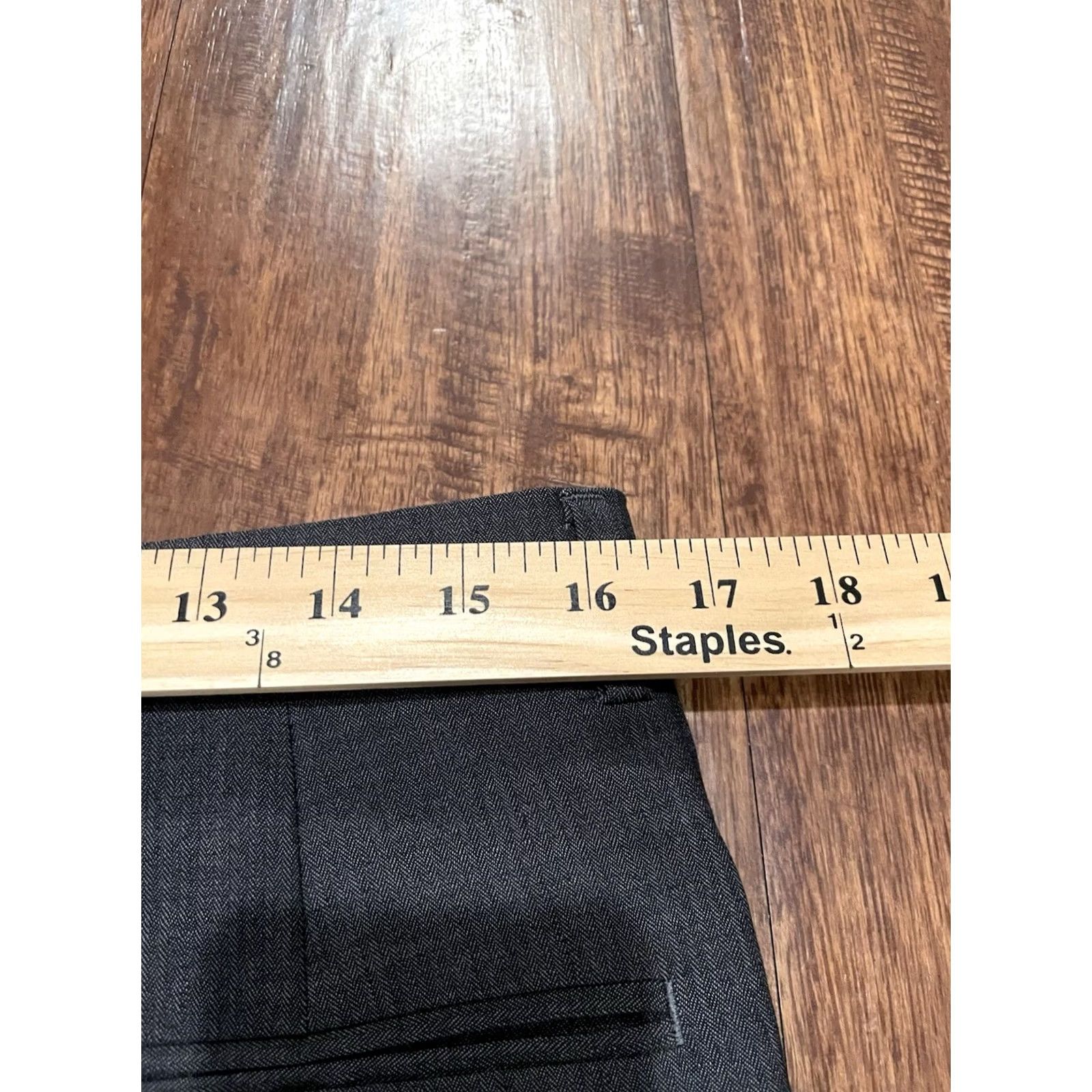 Kenneth Cole Kenneth Cole Awearness Stretch Fit Pants Mens 32 Gray Wool Blend (F611) Size US 35 - 7 Thumbnail