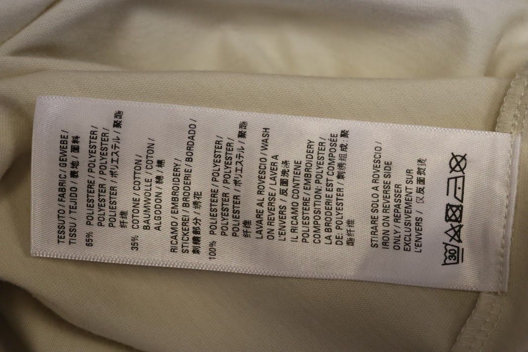 Balenciaga o1rshd1 T-Shirt in Ivory White Size US L / EU 52-54 / 3 - 14 Thumbnail