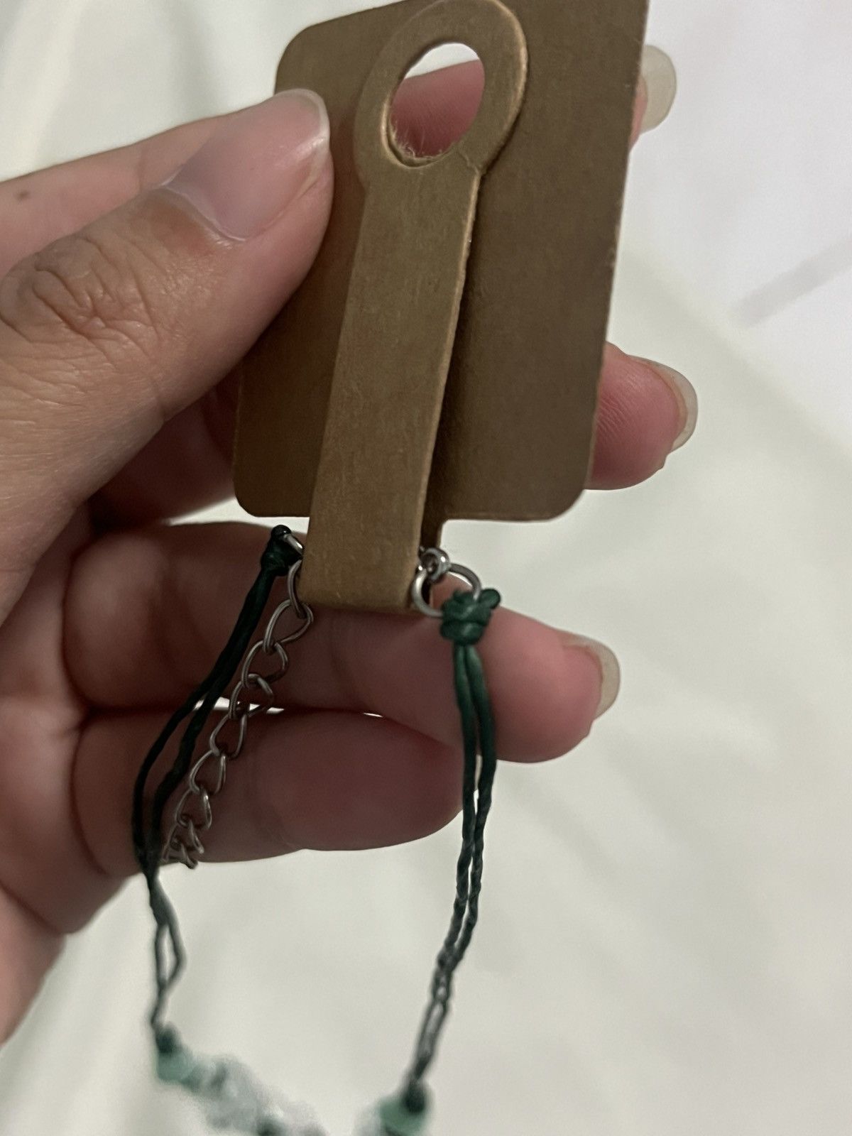Handmade Waxed cord necklace Size ONE SIZE - 4 Thumbnail
